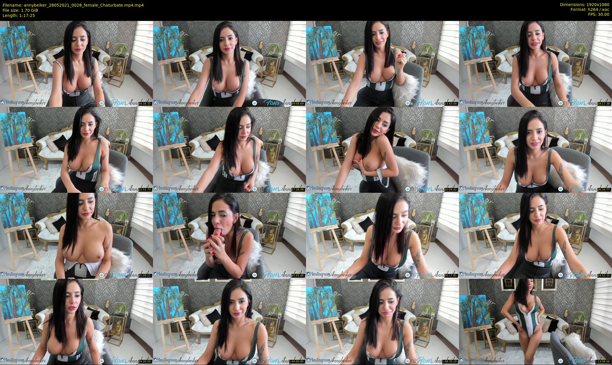 annybeiker — 78 minute Chaturbate female cam show recording, 1080p, May 28, 2021