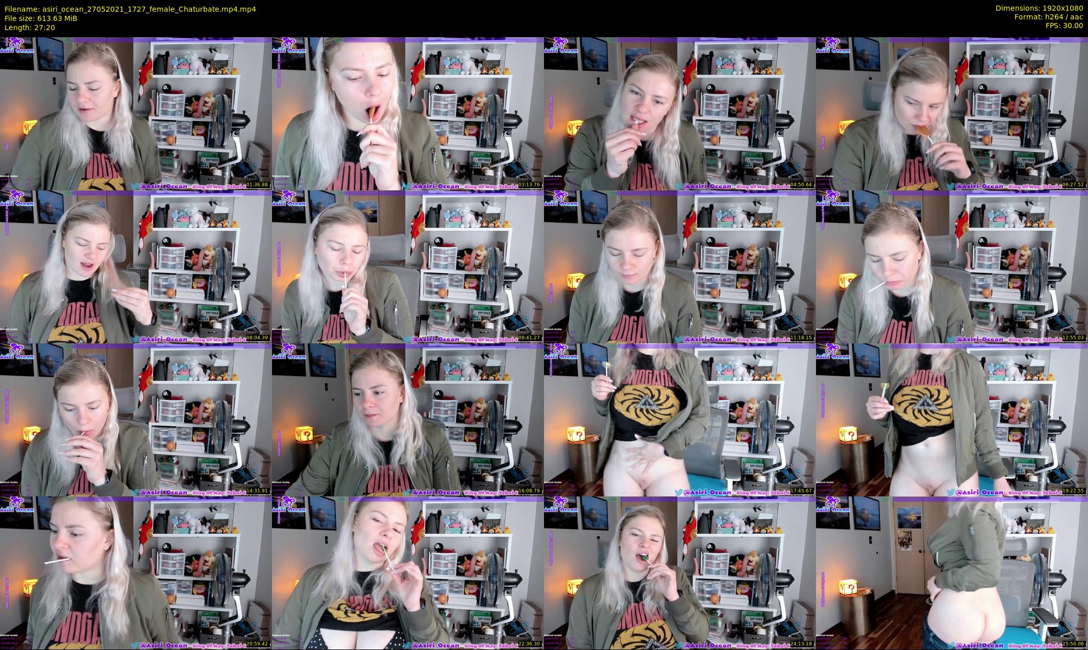 asiri_ocean — 28 minute Chaturbate female cam show recording, 1080p, May 27, 2021