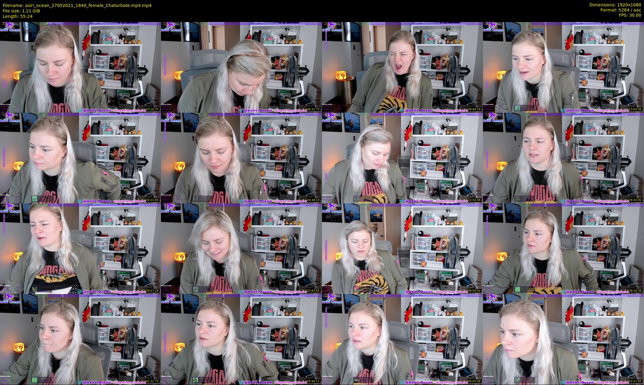 asiri_ocean — 56 minute Chaturbate female cam show recording, 1080p, May 27, 2021