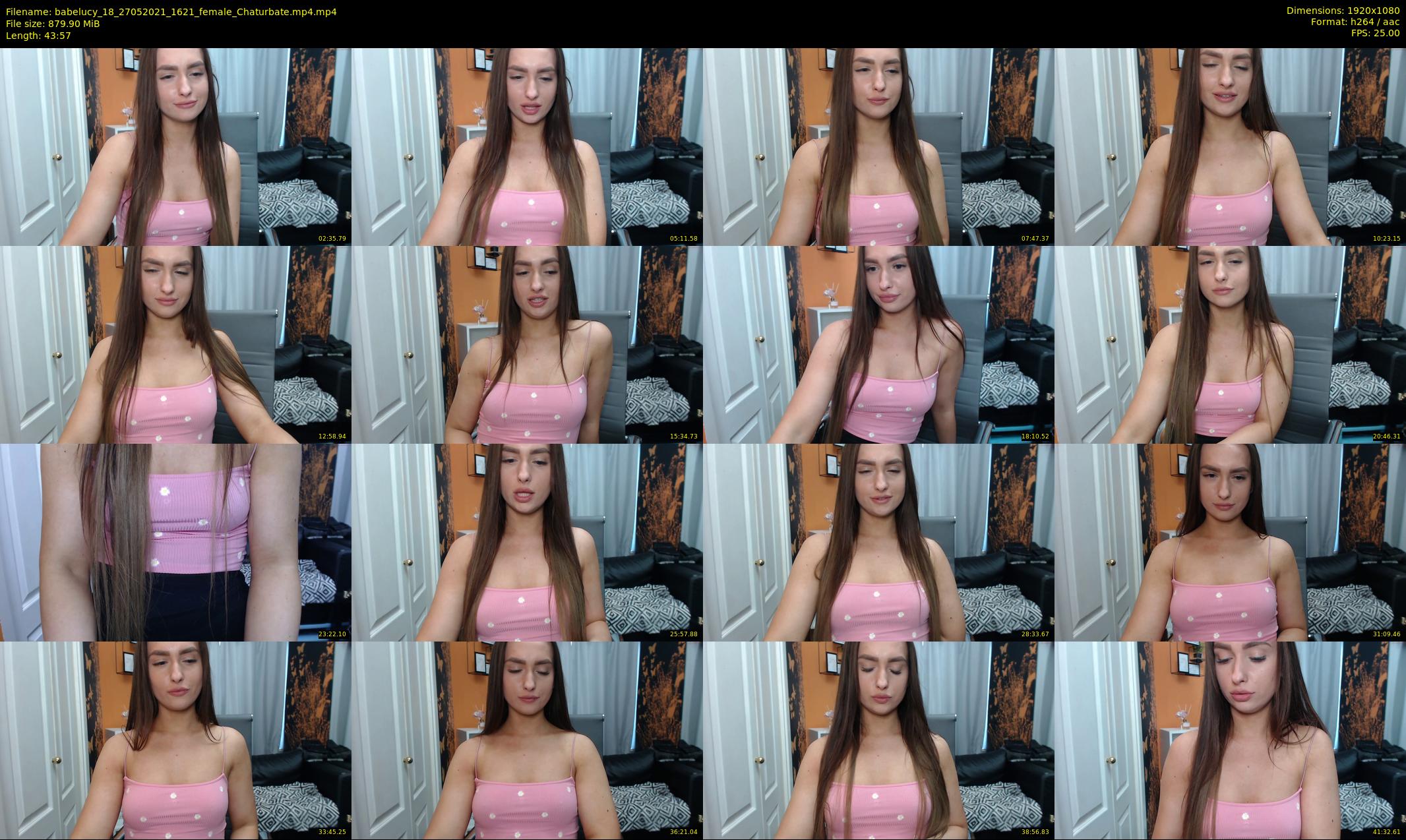 babelucy_18 — 44 minute Chaturbate female cam show recording, 1080p, May 27, 2021