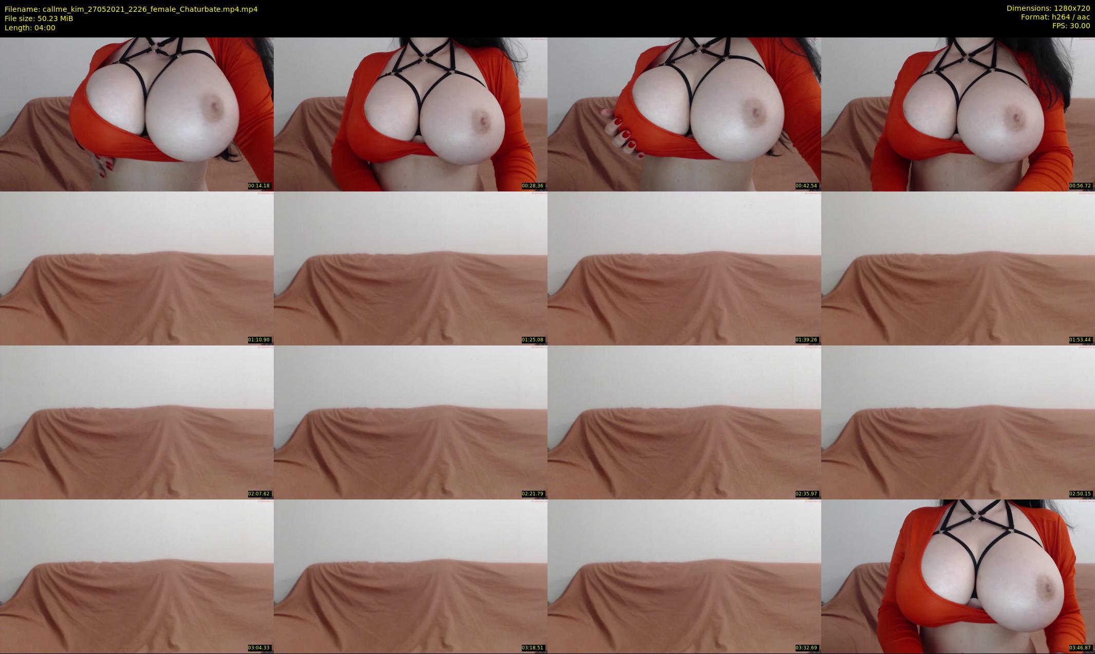 callme_kim — 4 minute Chaturbate female cam show recording, 720p, May 27, 2021