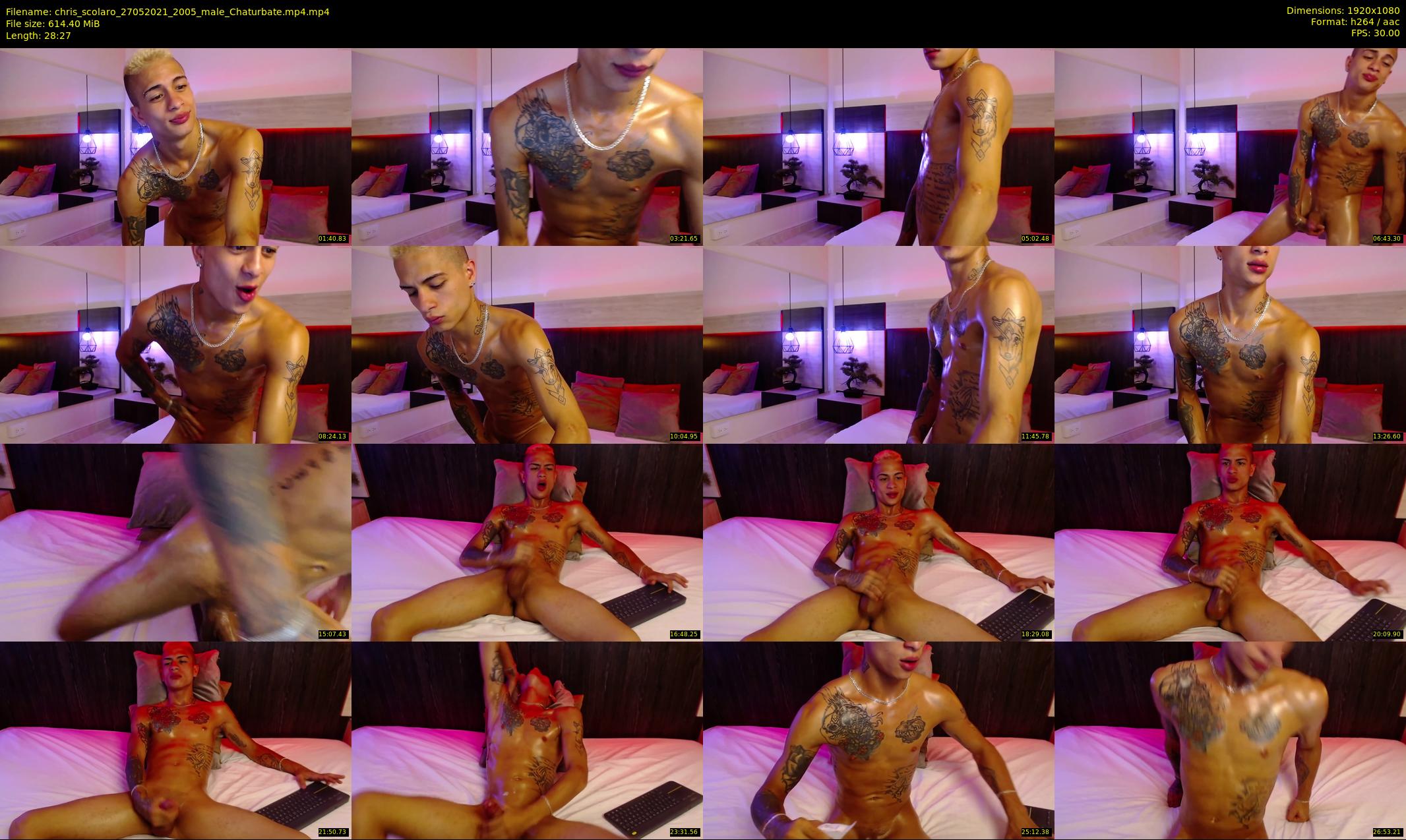 chris_scolaro — 29 minute Chaturbate male cam show recording, 1080p, May 27, 2021