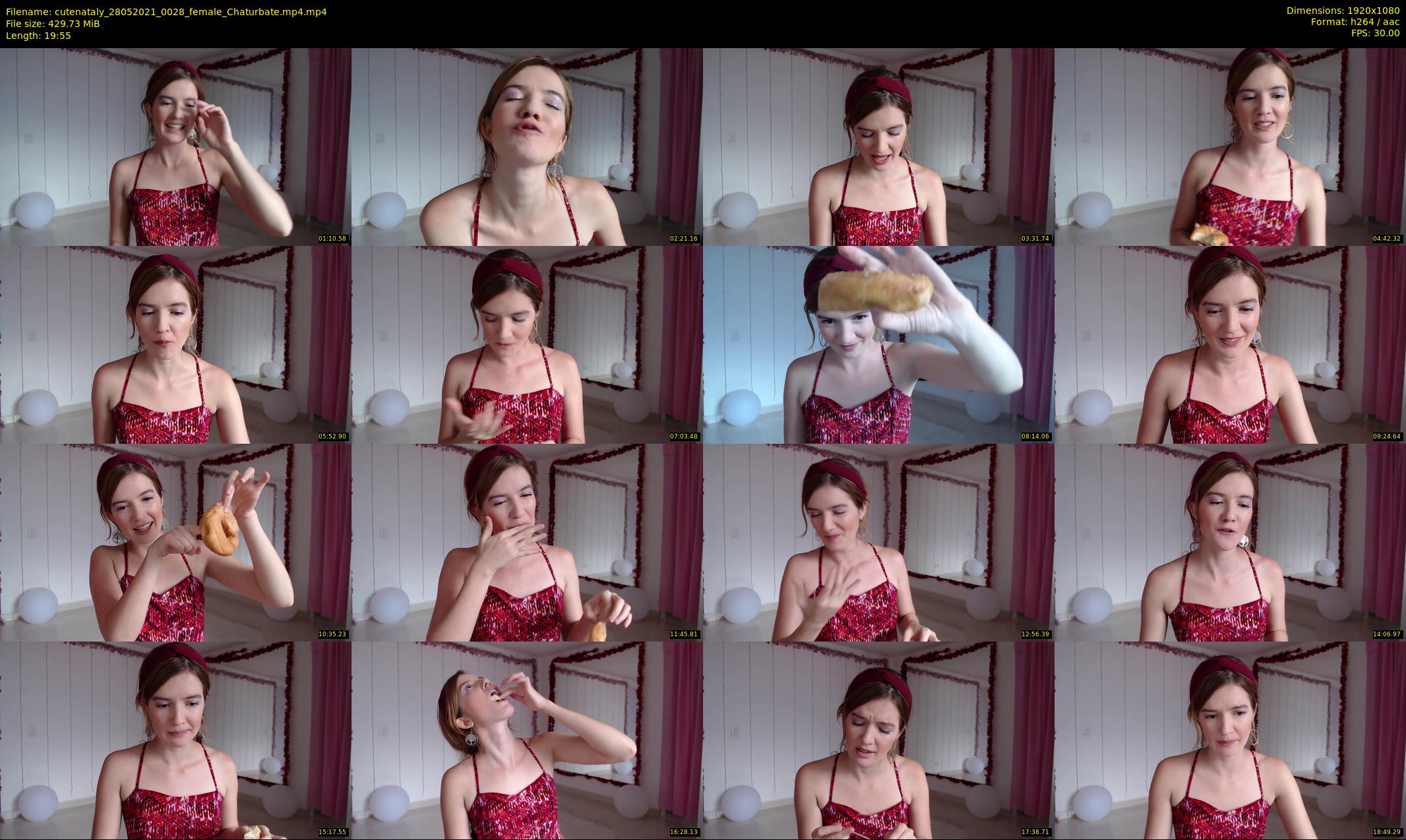 cutenataly — 20 minute Chaturbate female cam show recording, 1080p, May 28, 2021