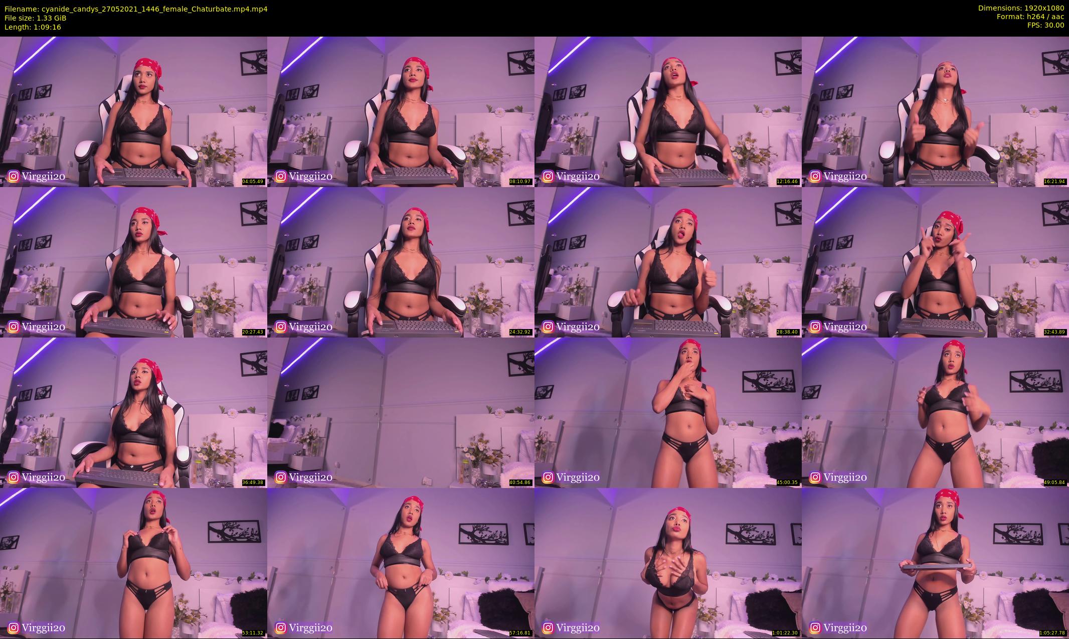 cyanide_candys — 70 minute Chaturbate female cam show recording, 1080p, May 27, 2021
