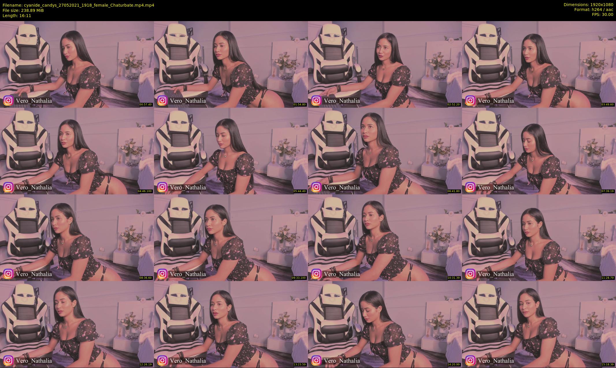 cyanide_candys — 17 minute Chaturbate female cam show recording, 1080p, May 27, 2021
