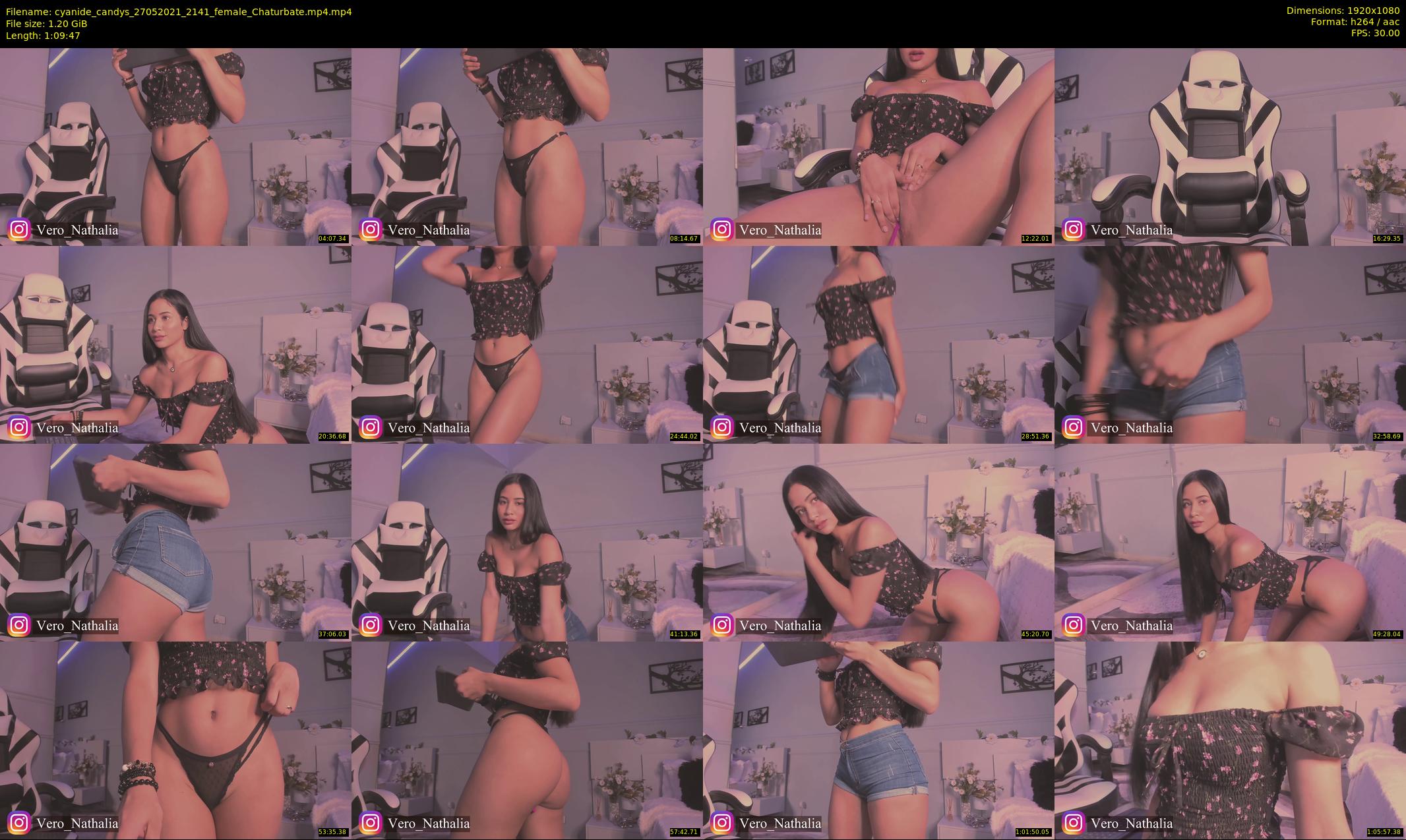 cyanide_candys — 70 minute Chaturbate female cam show recording, 1080p, May 27, 2021