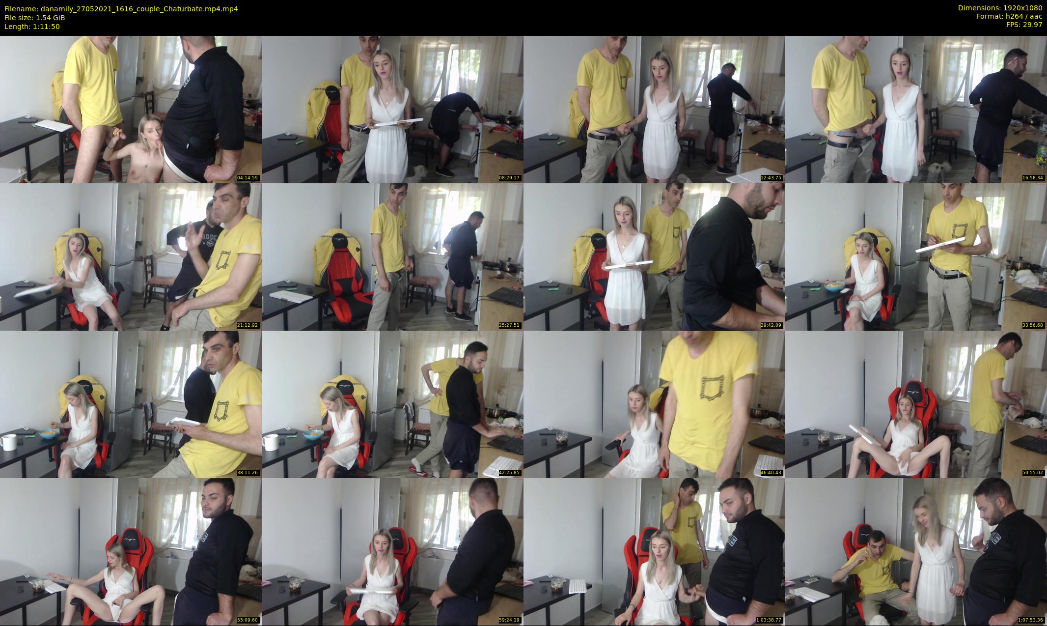 danamily — 72 minute Chaturbate female cam show recording, 1080p, May 27, 2021