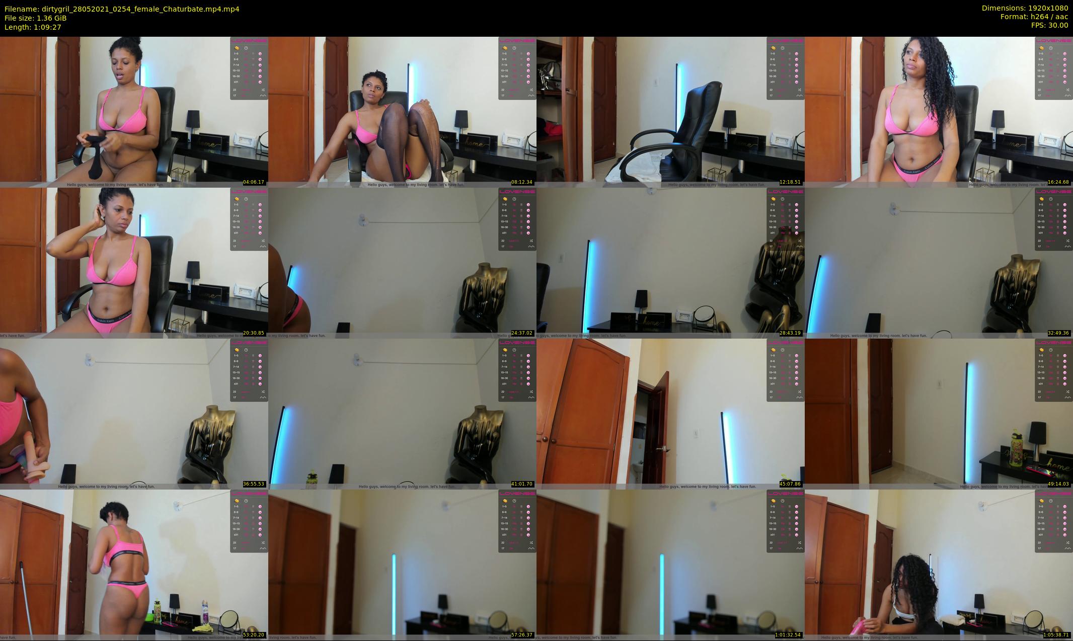 dirtygril — 70 minute Chaturbate female cam show recording, 1080p, May 28, 2021