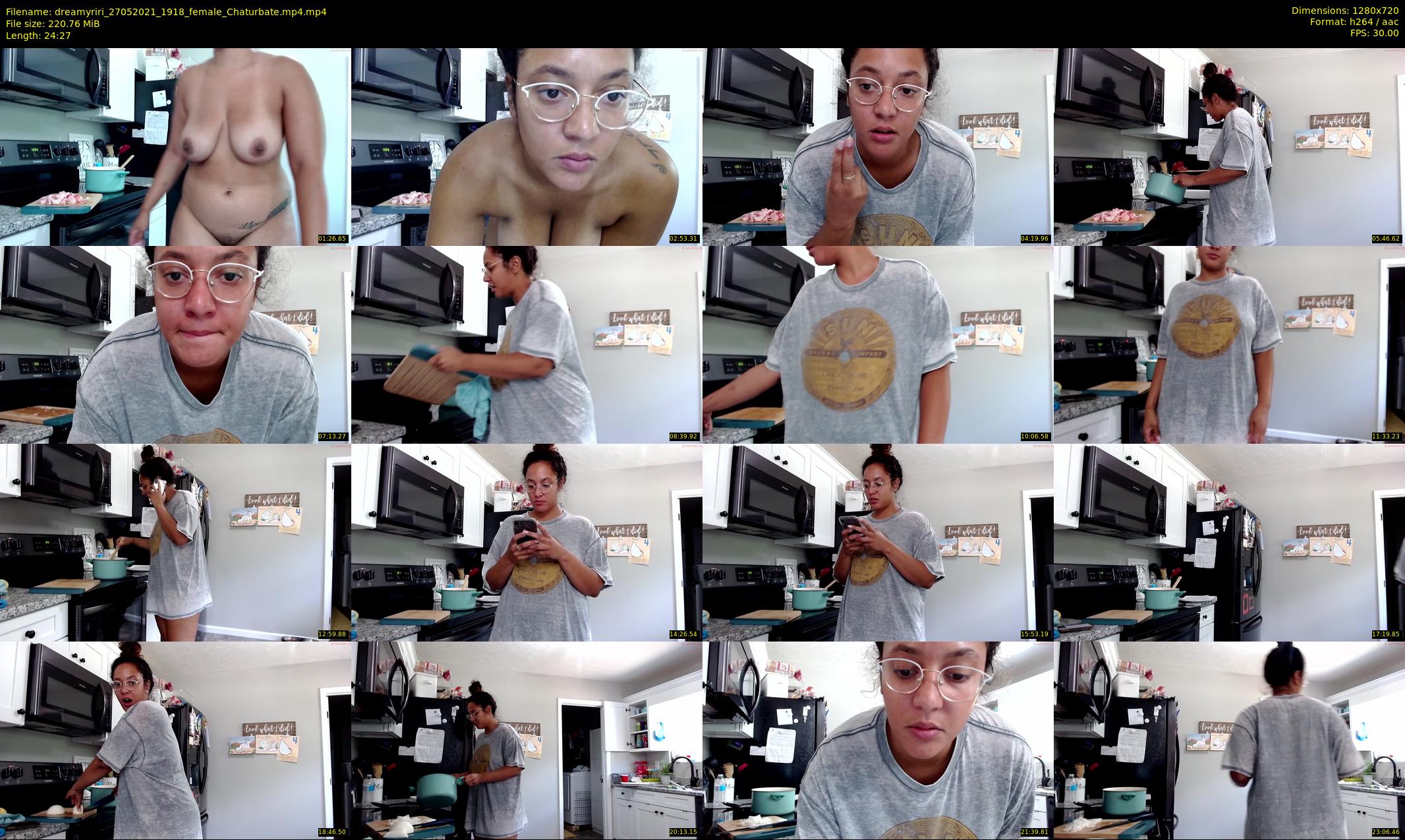 dreamyriri — 25 minute Chaturbate female cam show recording, 720p, May 27, 2021