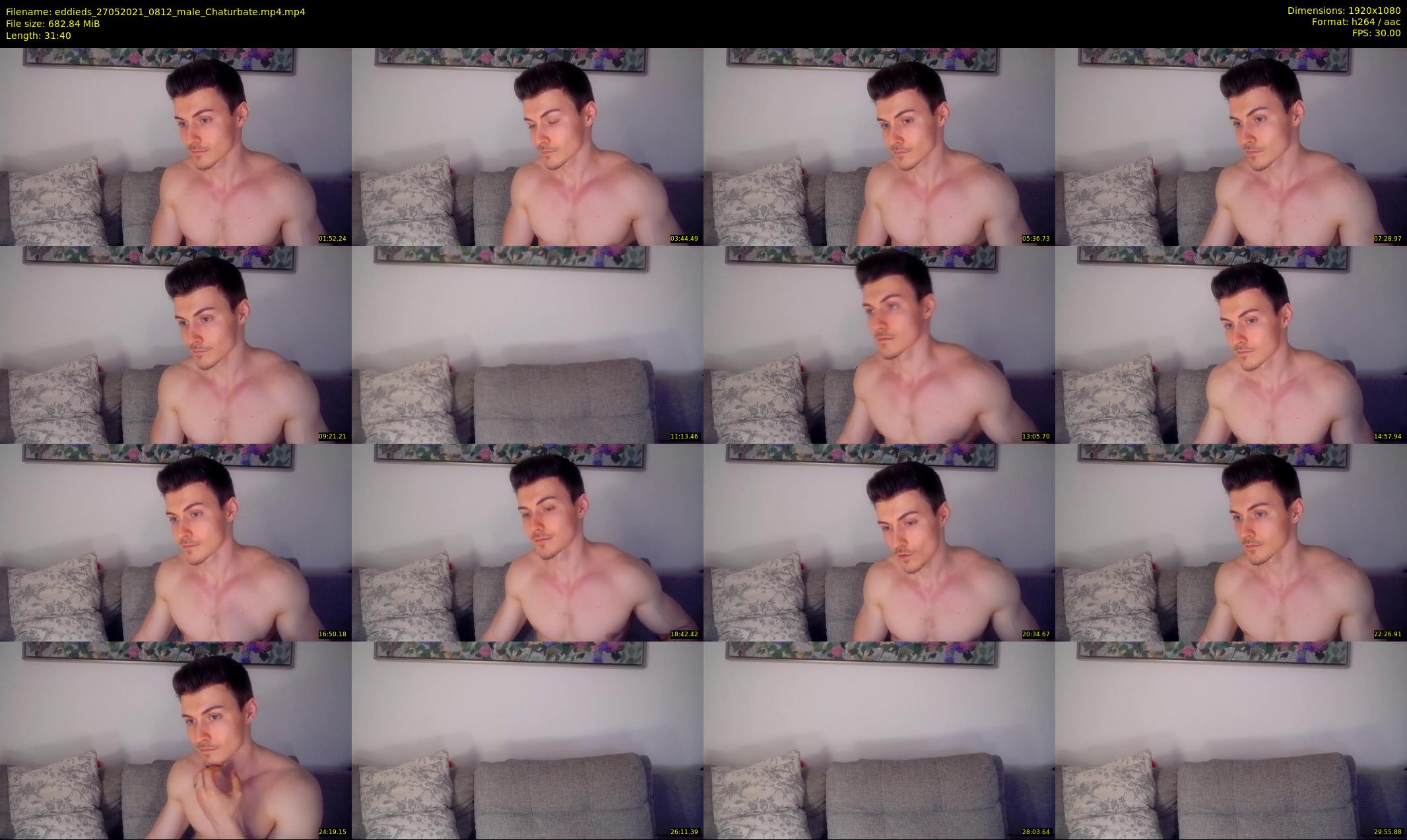 eddieds — 32 minute Chaturbate male cam show recording, 1080p, May 27, 2021