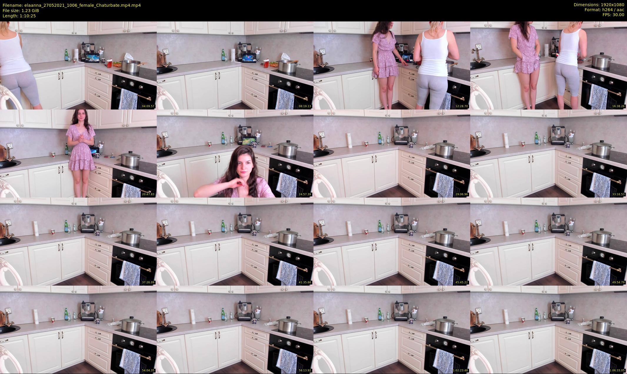 elaanna — 71 minute Chaturbate female cam show recording, 1080p, May 27, 2021