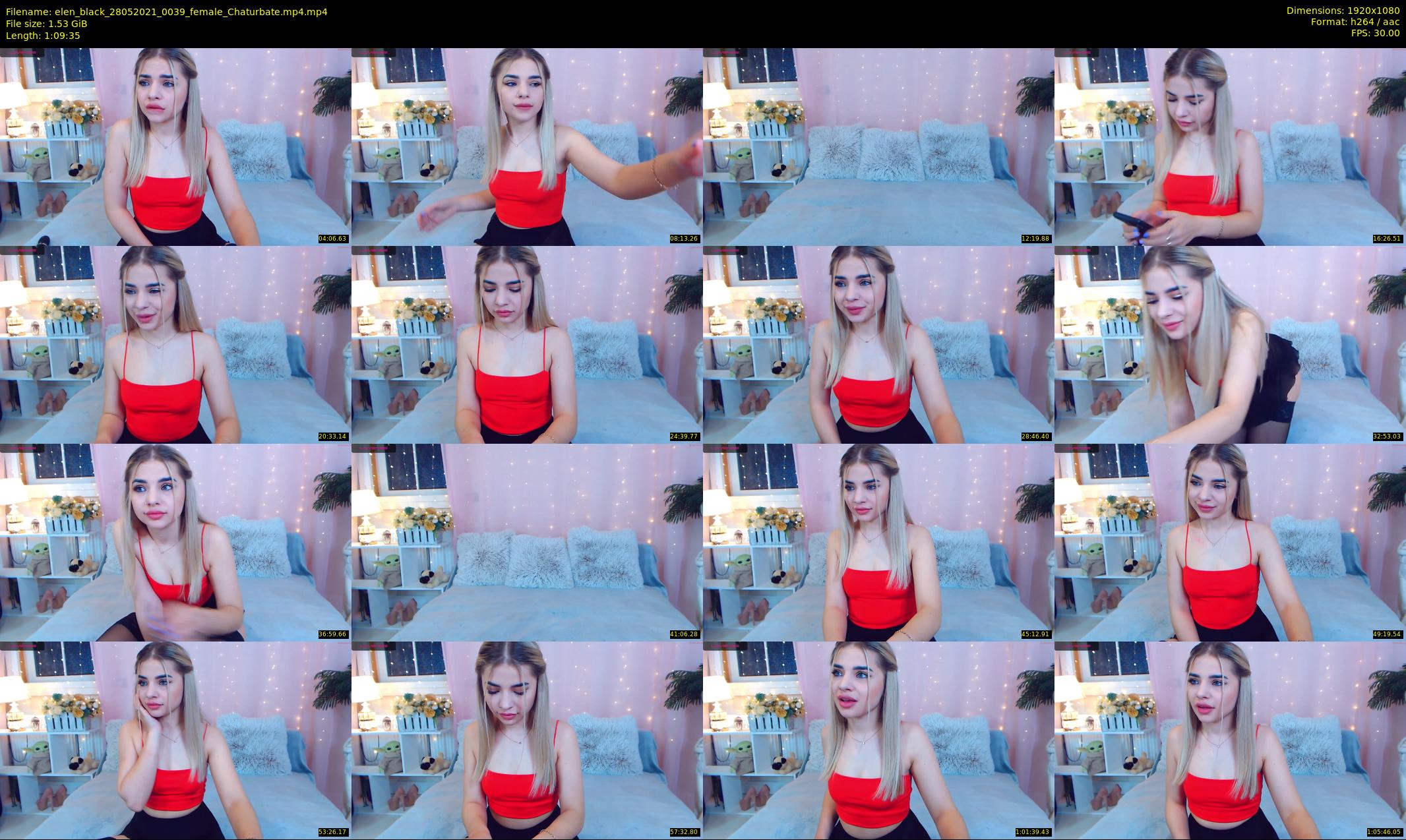 elen_black — 70 minute Chaturbate female cam show recording, 1080p, May 28, 2021