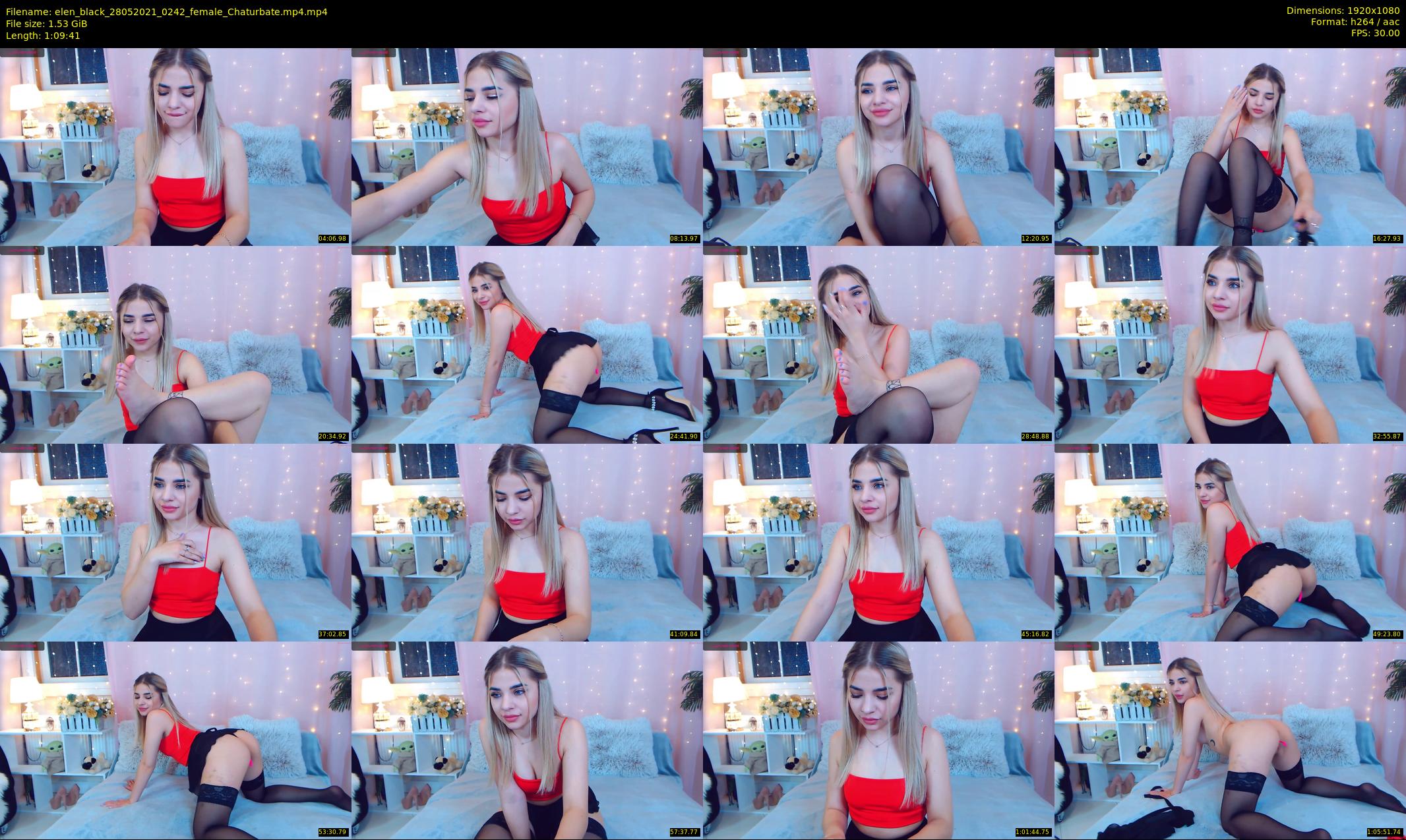 elen_black — 70 minute Chaturbate female cam show recording, 1080p, May 28, 2021