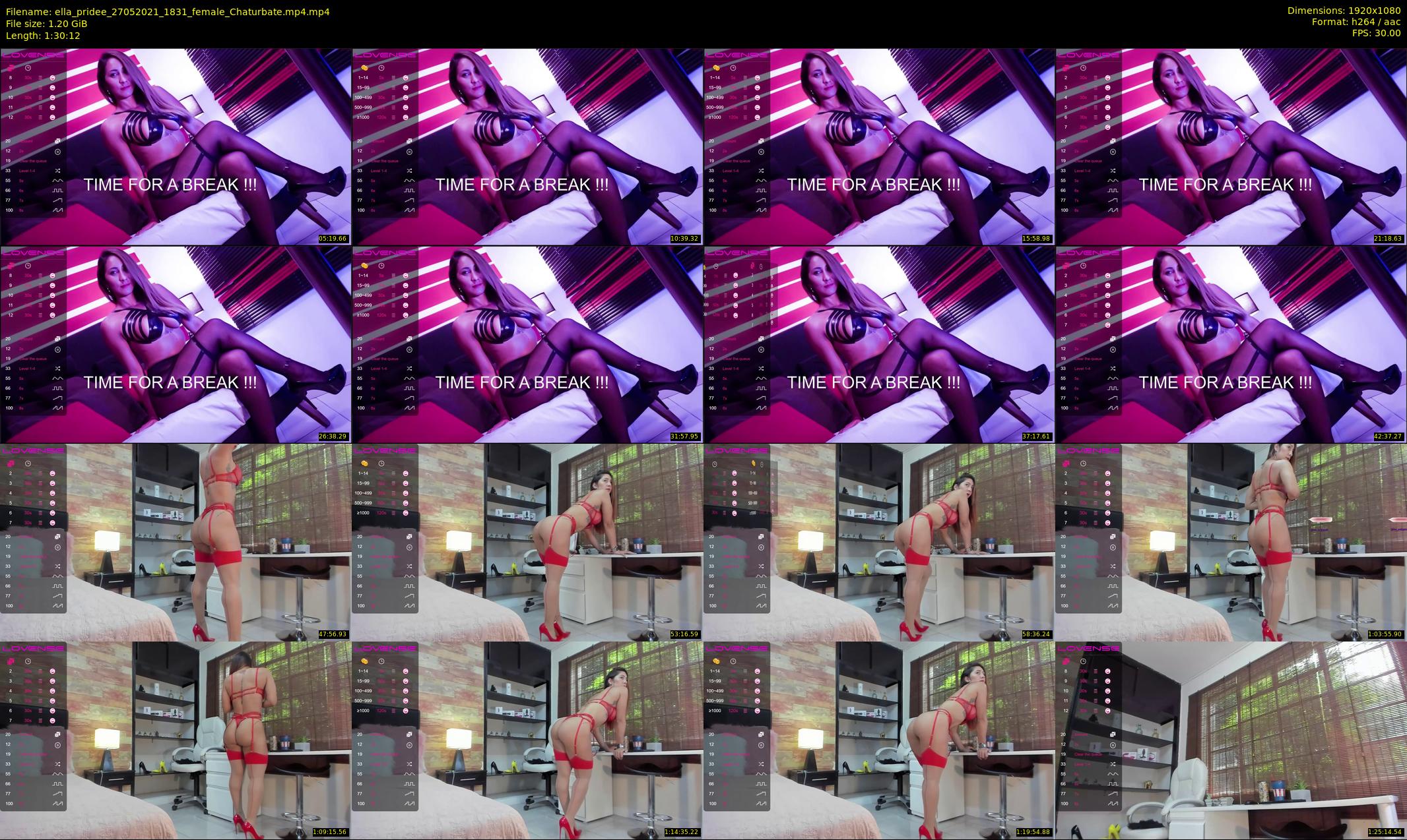 ella_pridee — 91 minute Chaturbate female cam show recording, 1080p, May 27, 2021