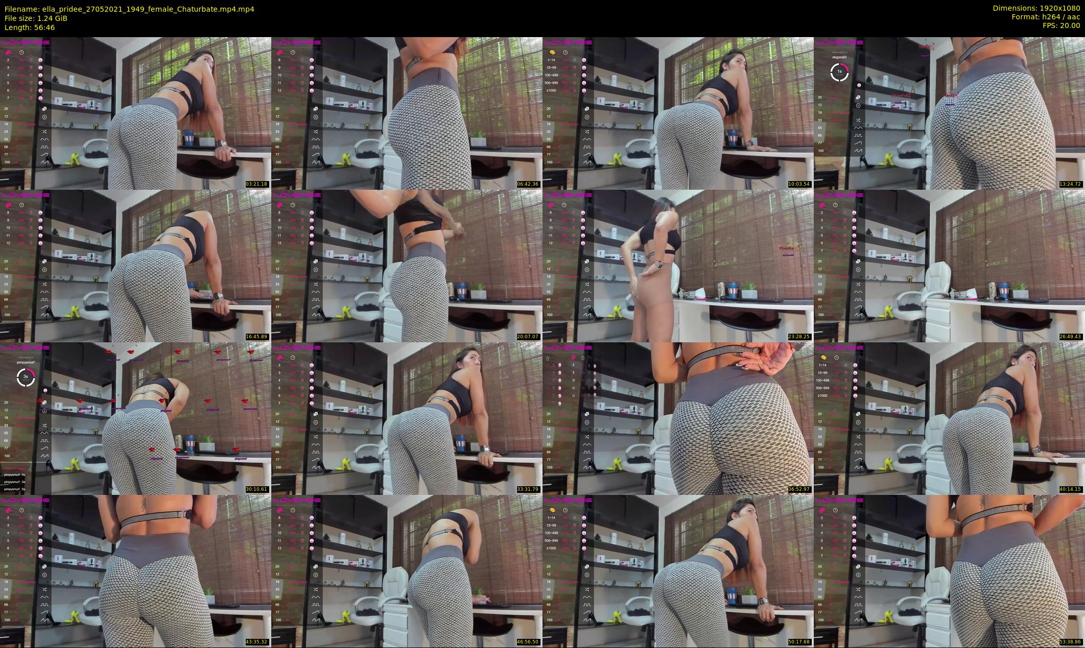 ella_pridee — 57 minute Chaturbate female cam show recording, 1080p, May 27, 2021