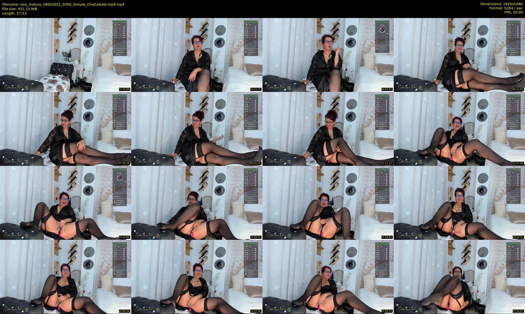 eva_mature — 28 minute Chaturbate female cam show recording, 1080p, May 28, 2021