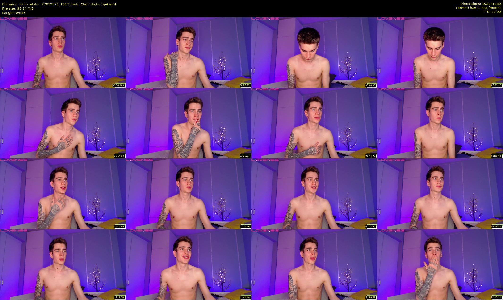 evan_white_ — 5 minute Chaturbate male cam show recording, 1080p, May 27, 2021