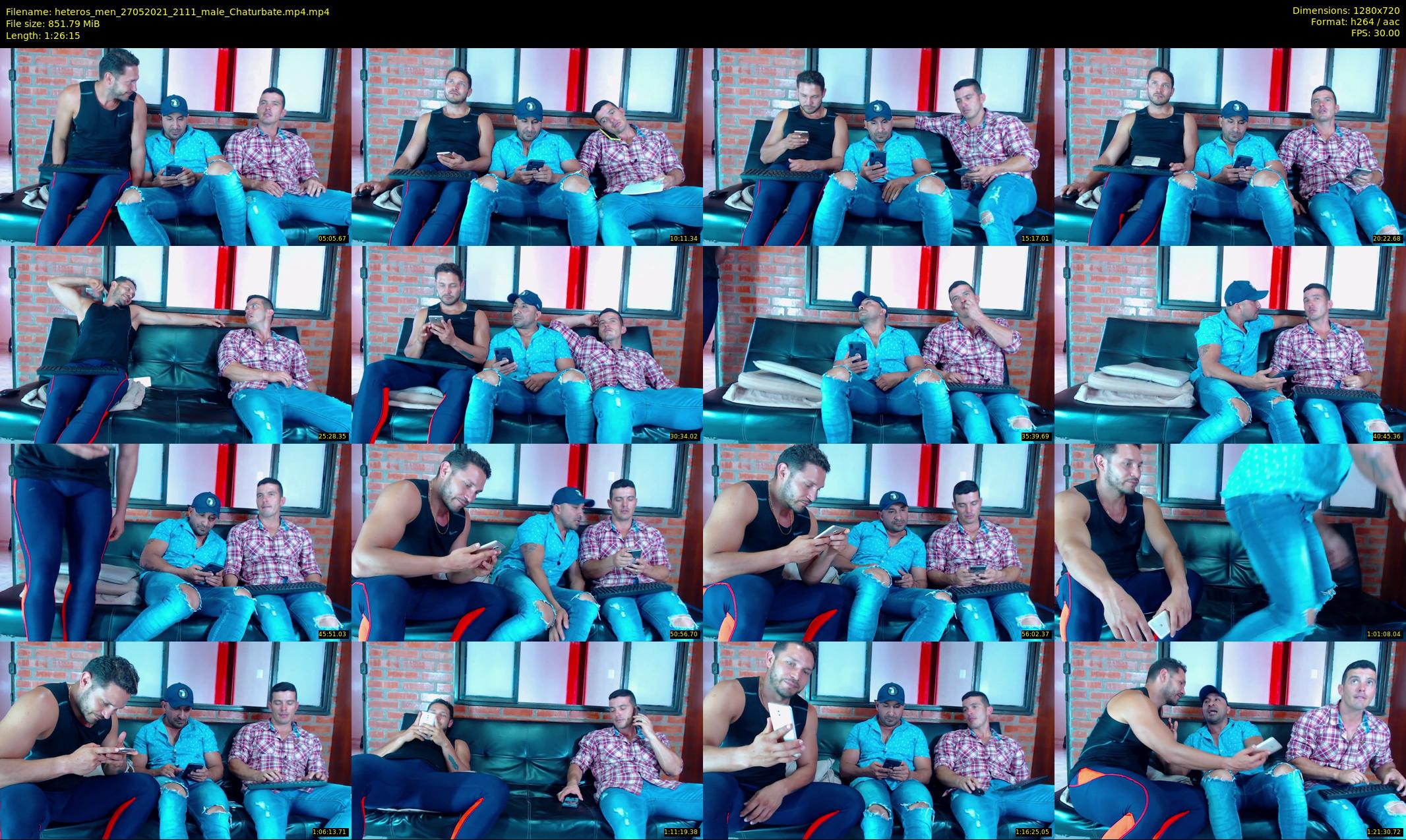 heteros_men — 87 minute Chaturbate male cam show recording, 720p, May 27, 2021