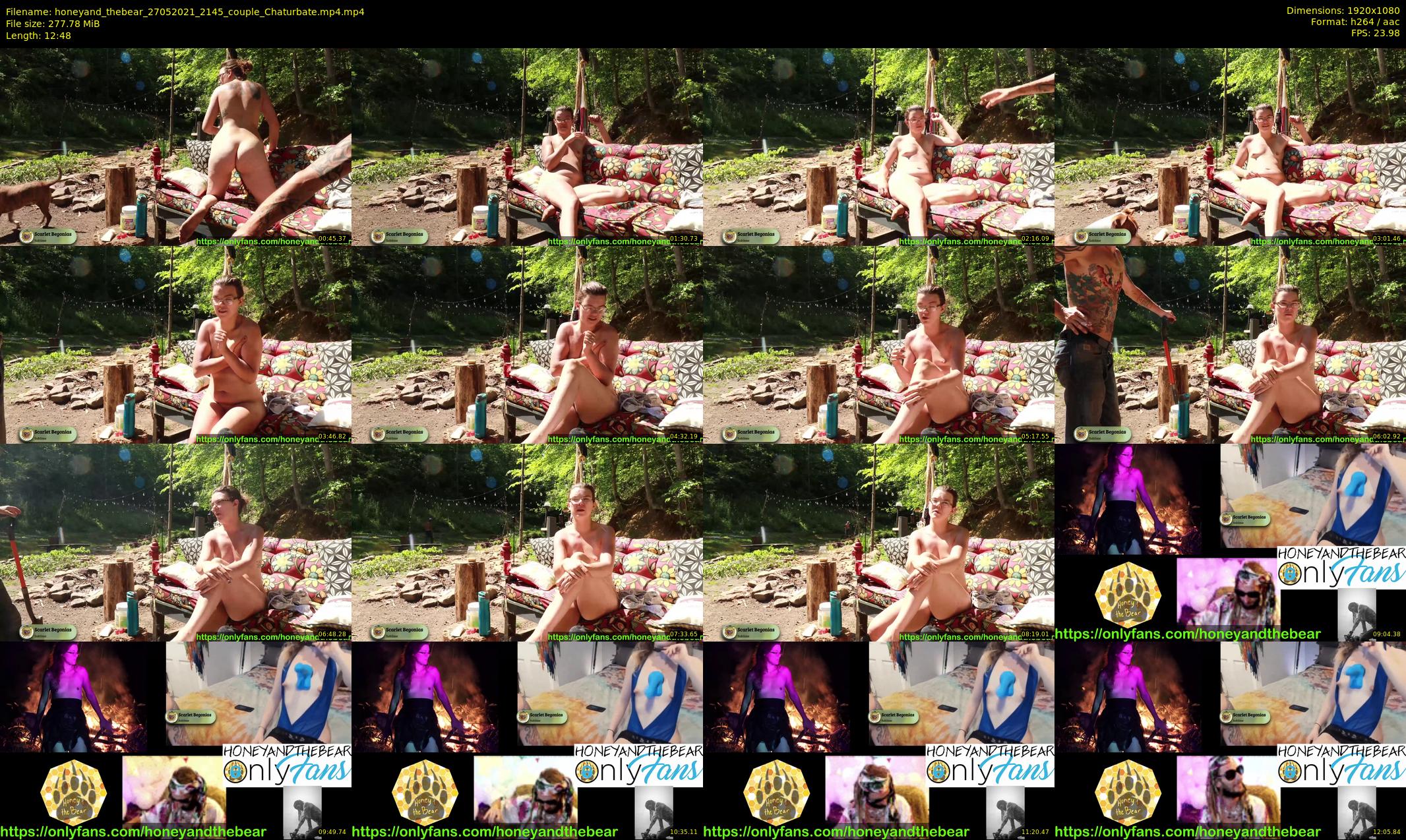 honeyand_thebear — 13 minute Chaturbate couple cam show recording, 1080p, May 27, 2021