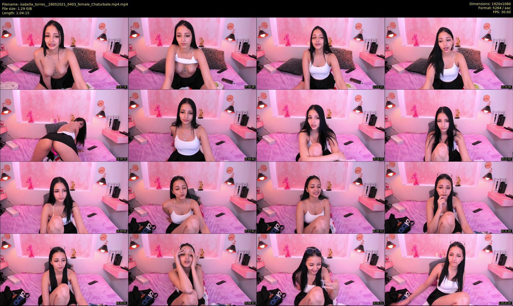 isabella_torres_ — 65 minute Chaturbate female cam show recording, 1080p, May 28, 2021