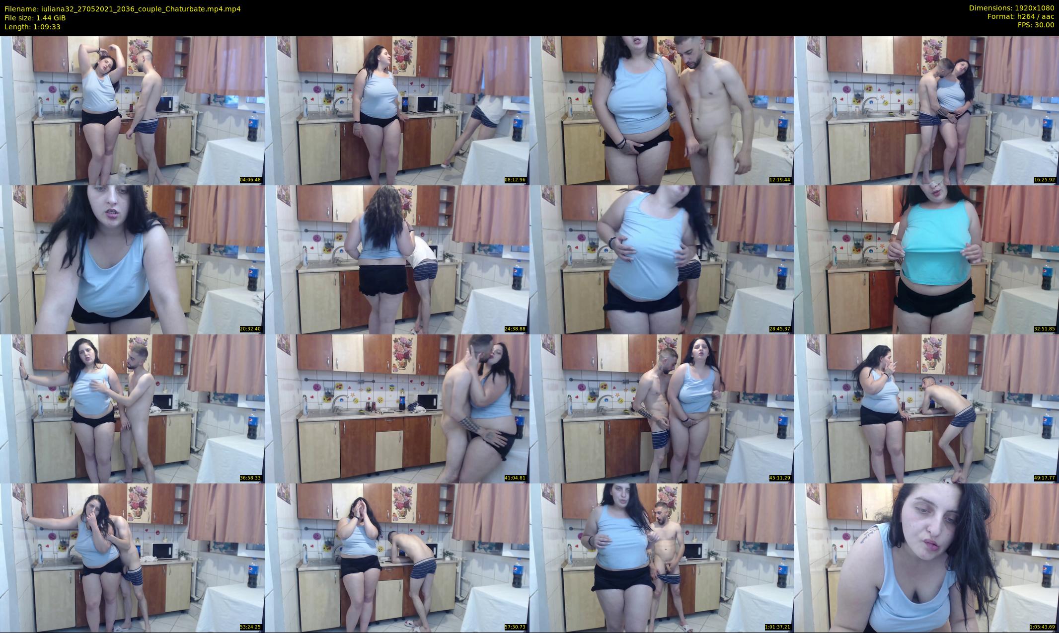 iuliana32 — 70 minute Chaturbate couple cam show recording, 1080p, May 27, 2021
