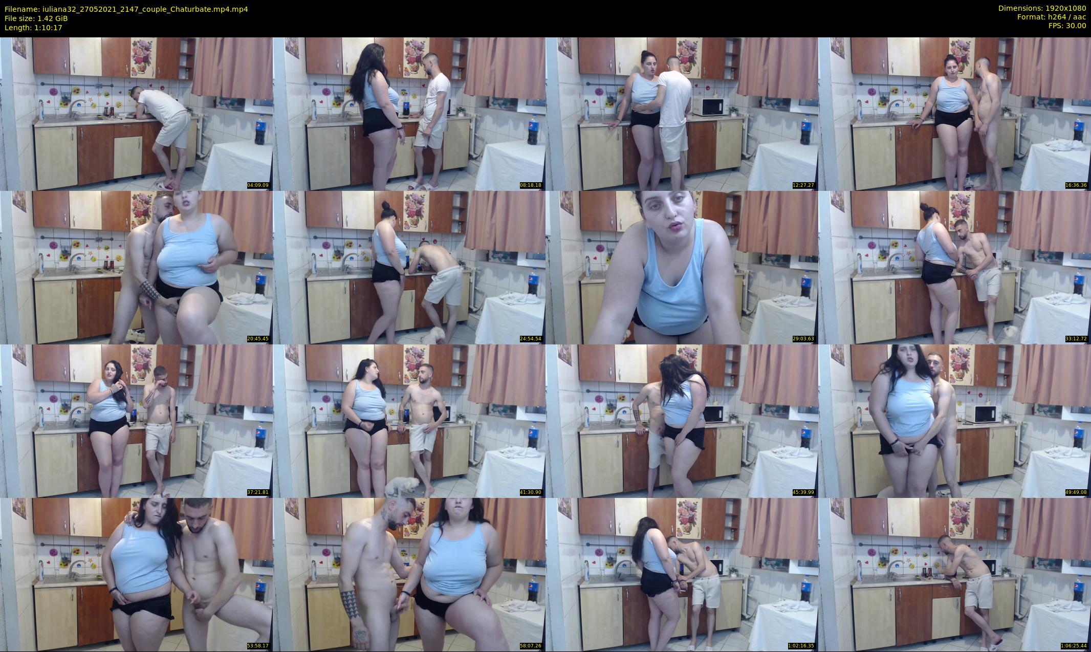 iuliana32 — 71 minute Chaturbate couple cam show recording, 1080p, May 27, 2021