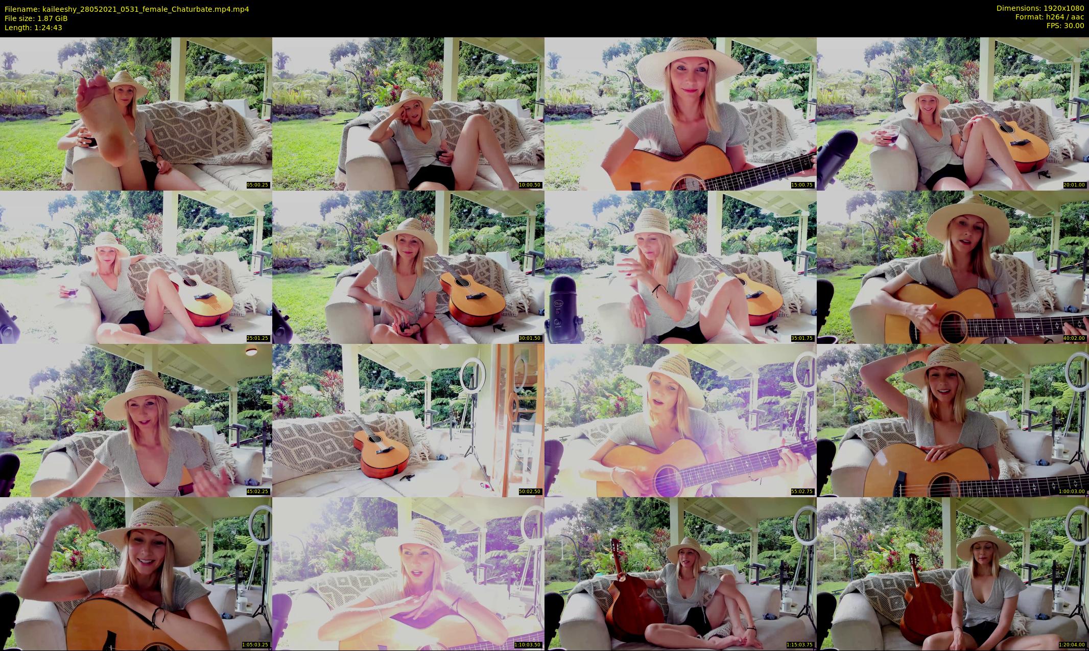 kaileeshy — 85 minute Chaturbate female cam show recording, 1080p, May 28, 2021