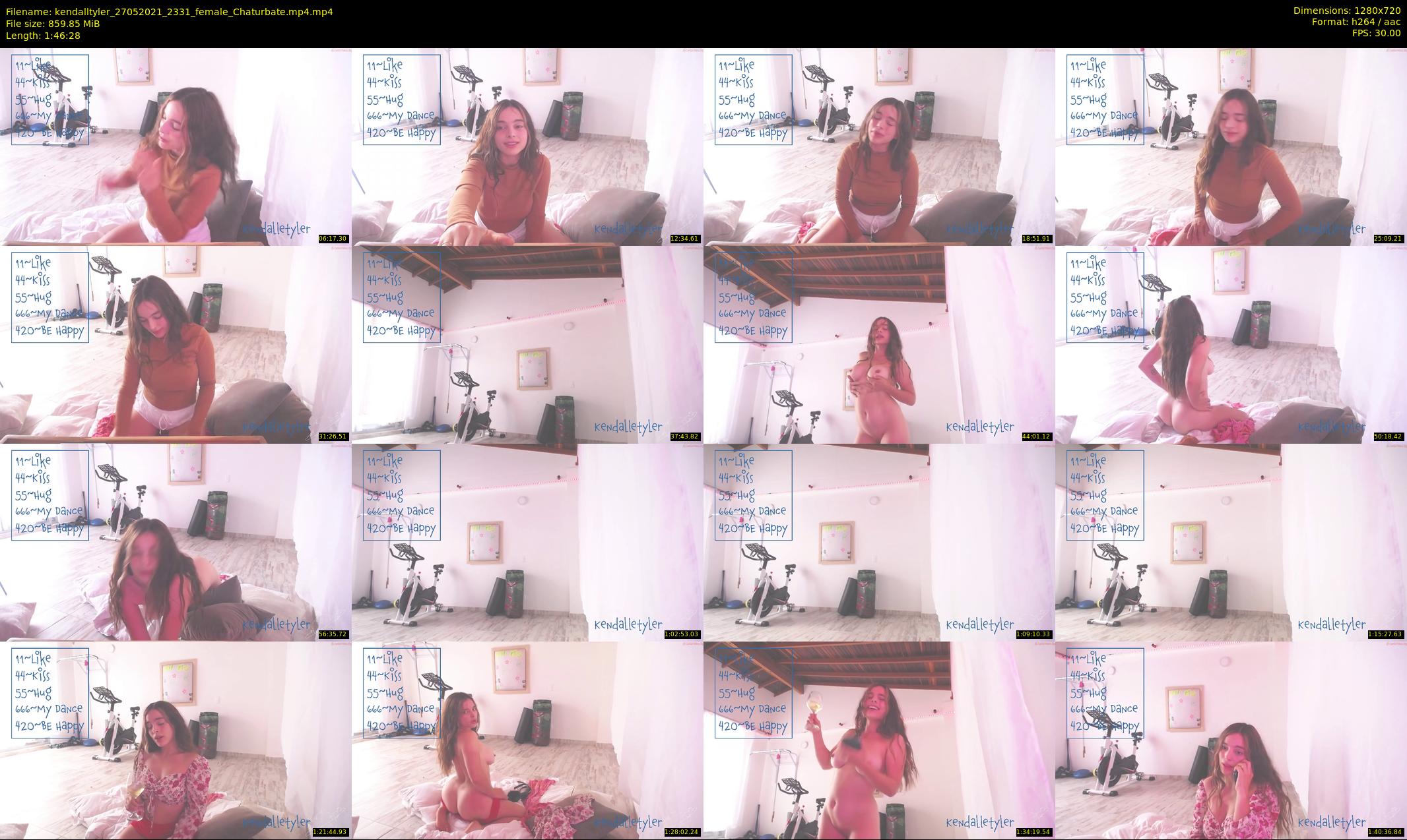 kendalltyler — 107 minute Chaturbate female cam show recording, 720p, May 27, 2021