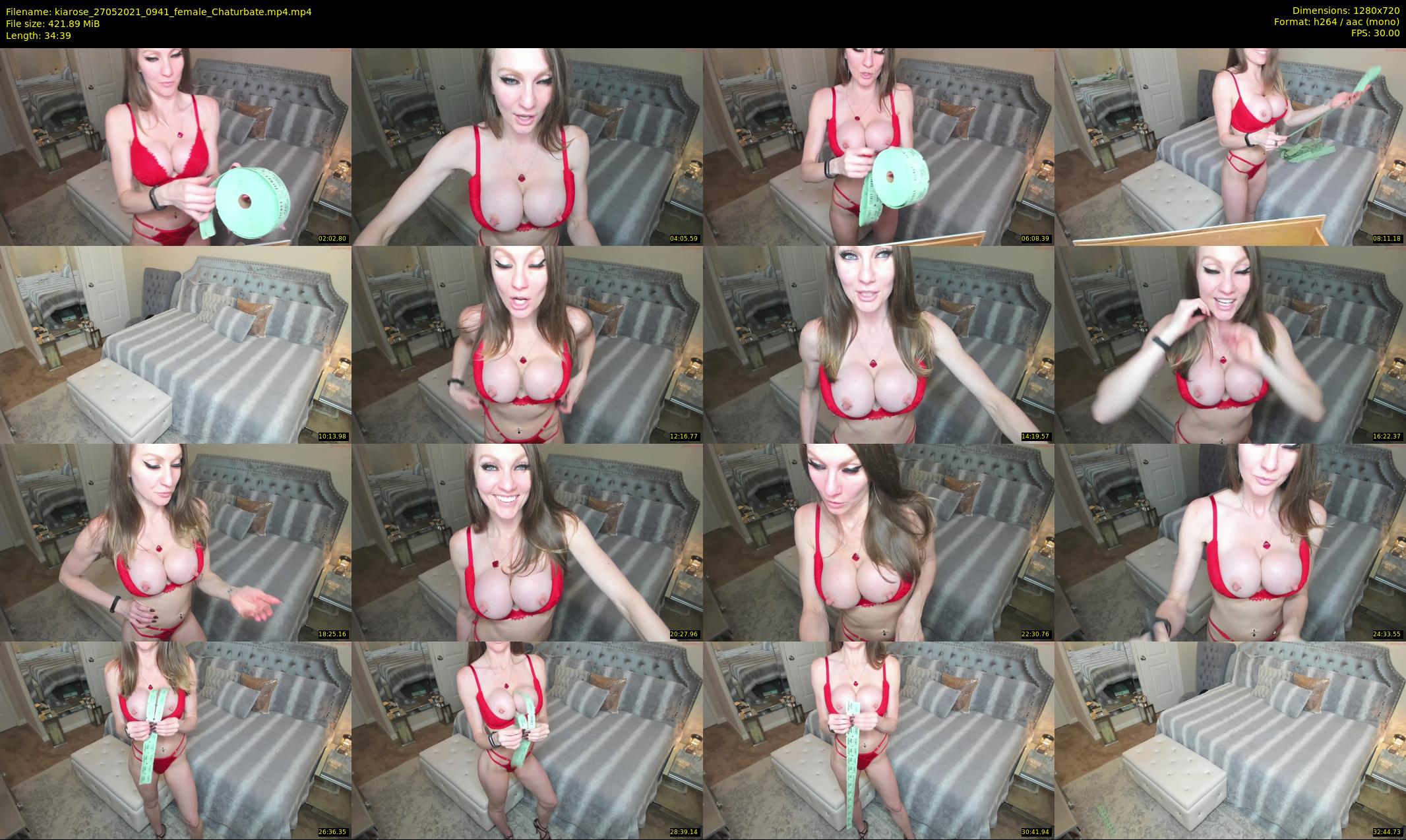 kiarose — 35 minute Chaturbate female cam show recording, 720p, May 27, 2021