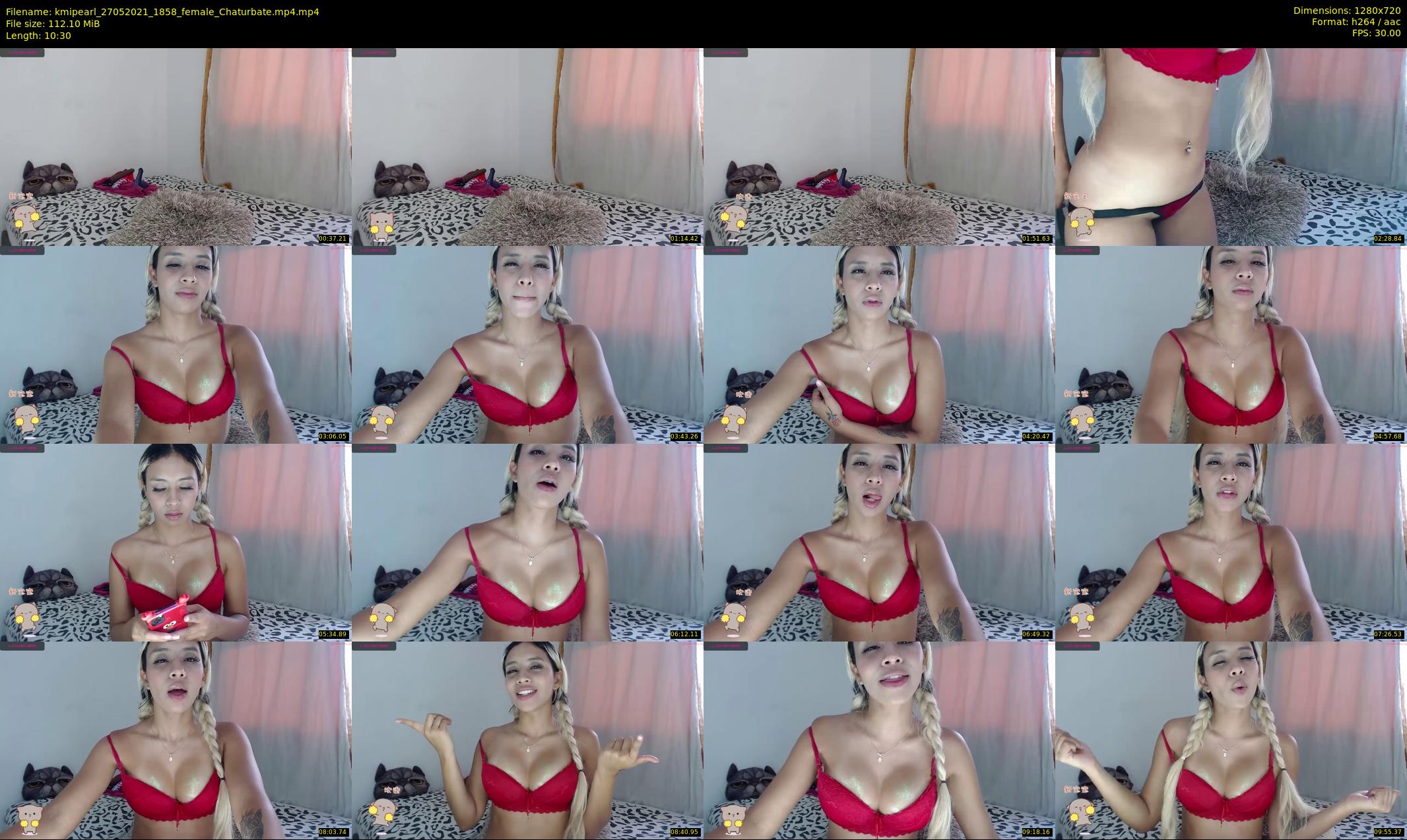 kmipearl — 11 minute Chaturbate female cam show recording, 720p, May 27, 2021