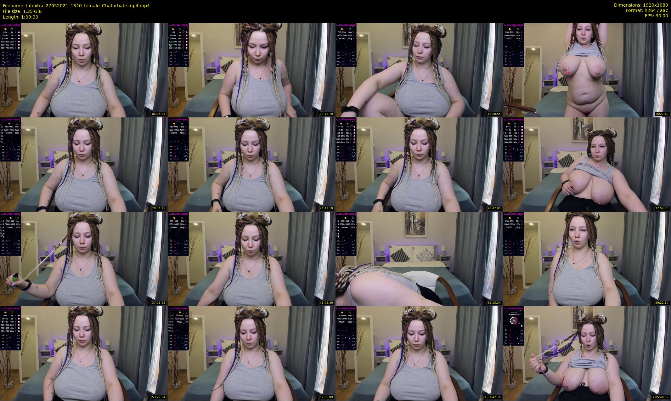 lafextra — 70 minute Chaturbate female cam show recording, 1080p, May 27, 2021
