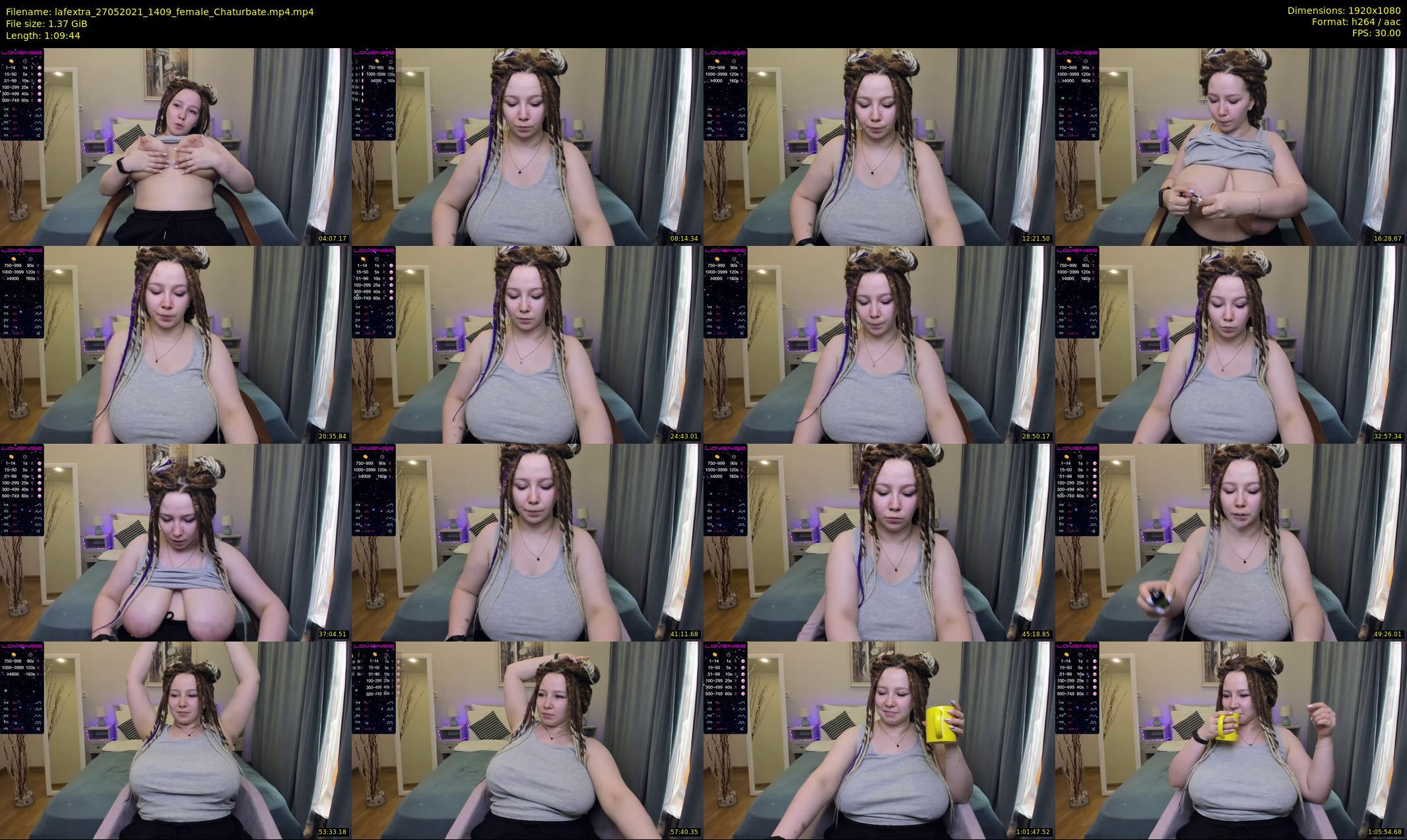 lafextra — 70 minute Chaturbate female cam show recording, 1080p, May 27, 2021