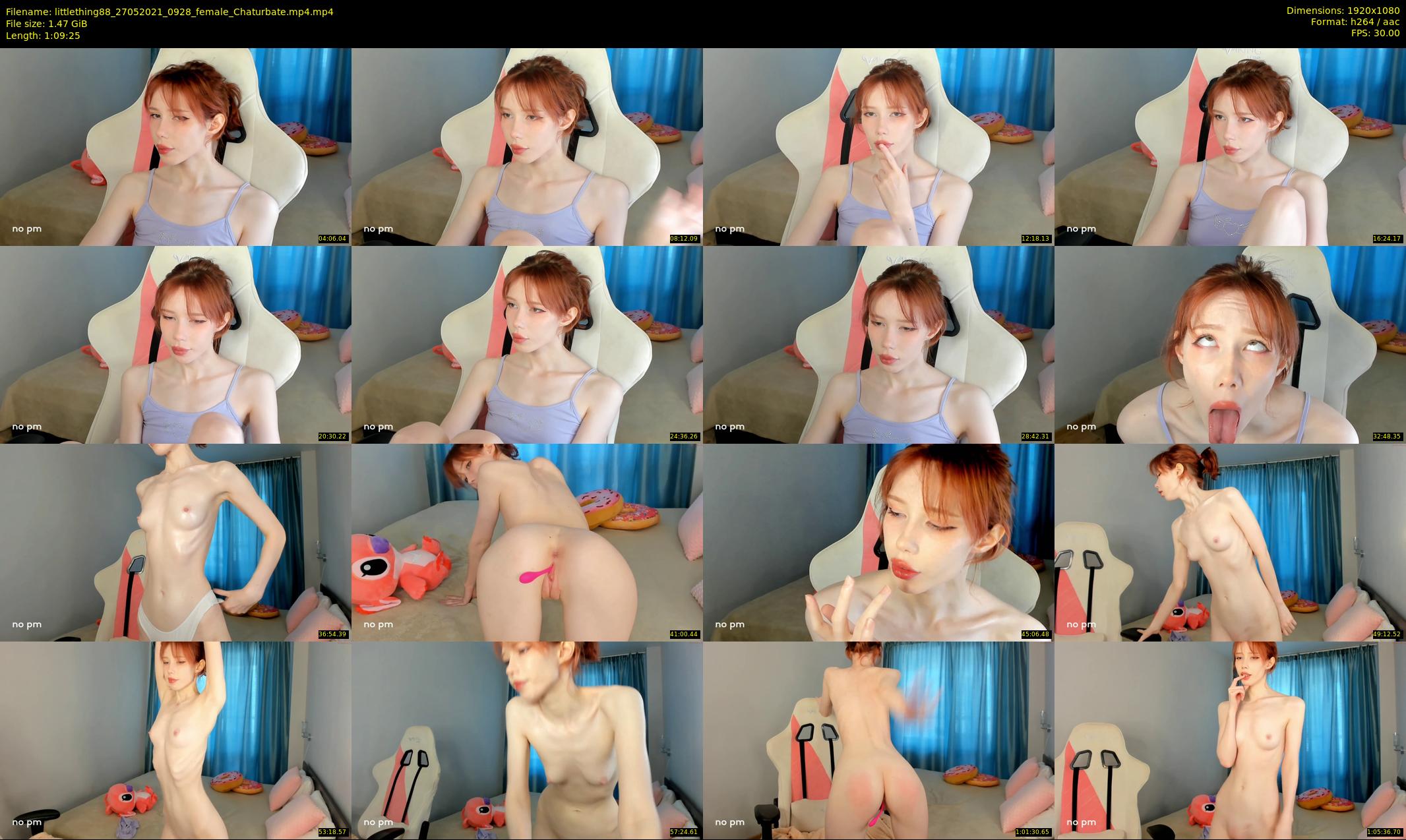 littlething88 — 70 minute Chaturbate female cam show recording, 1080p, May 27, 2021