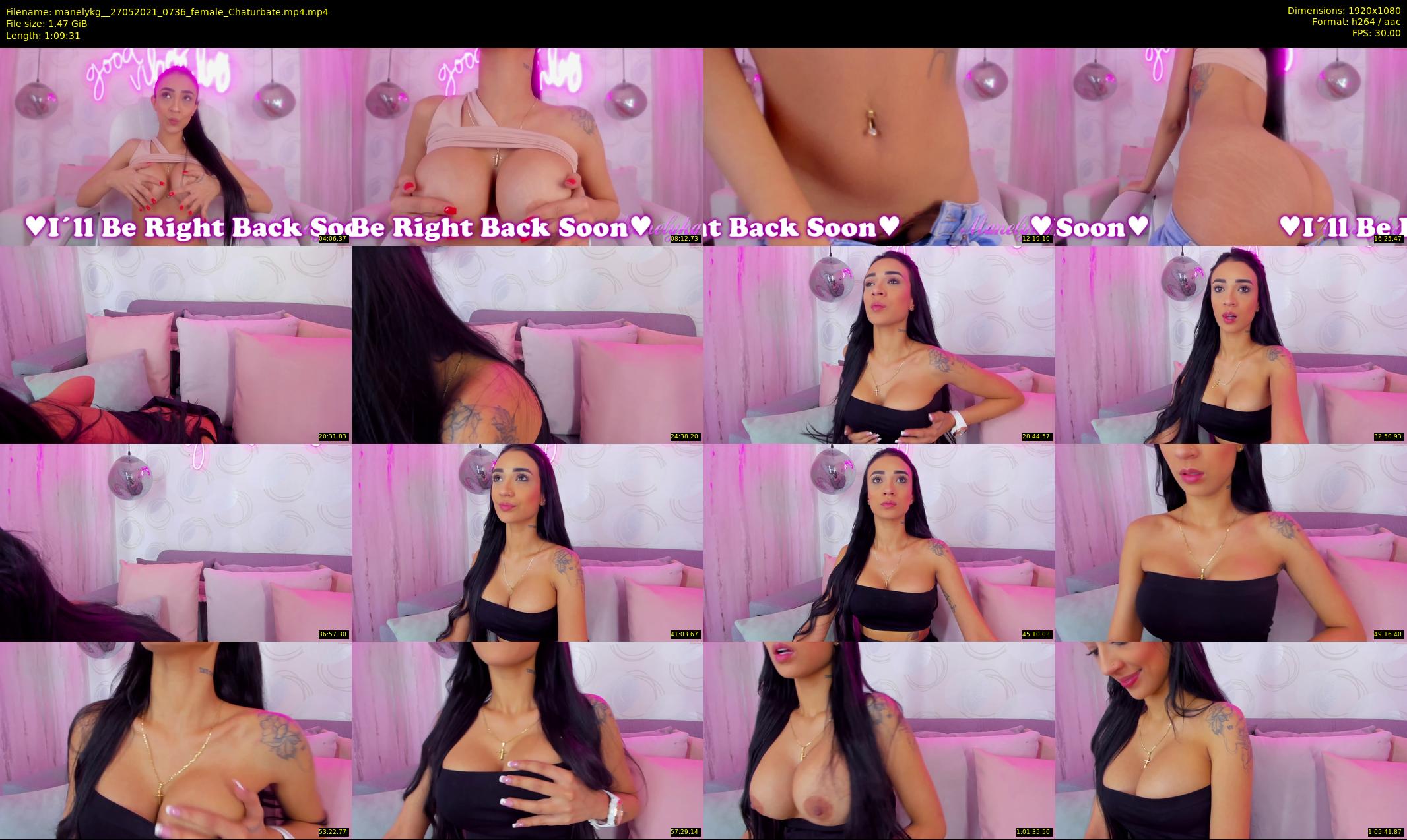 manelykg_ — 70 minute Chaturbate female cam show recording, 1080p, May 27, 2021