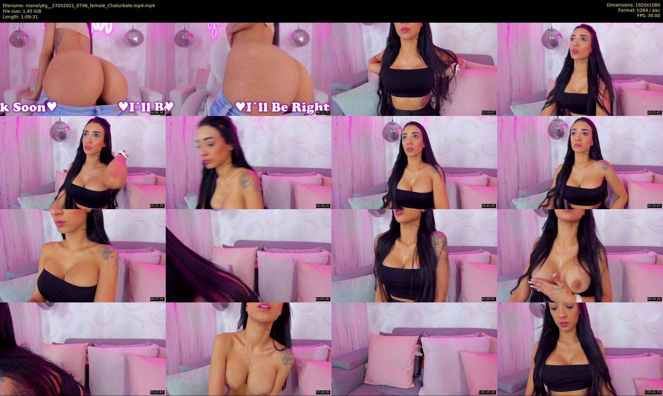 manelykg_ — 70 minute Chaturbate female cam show recording, 1080p, May 27, 2021