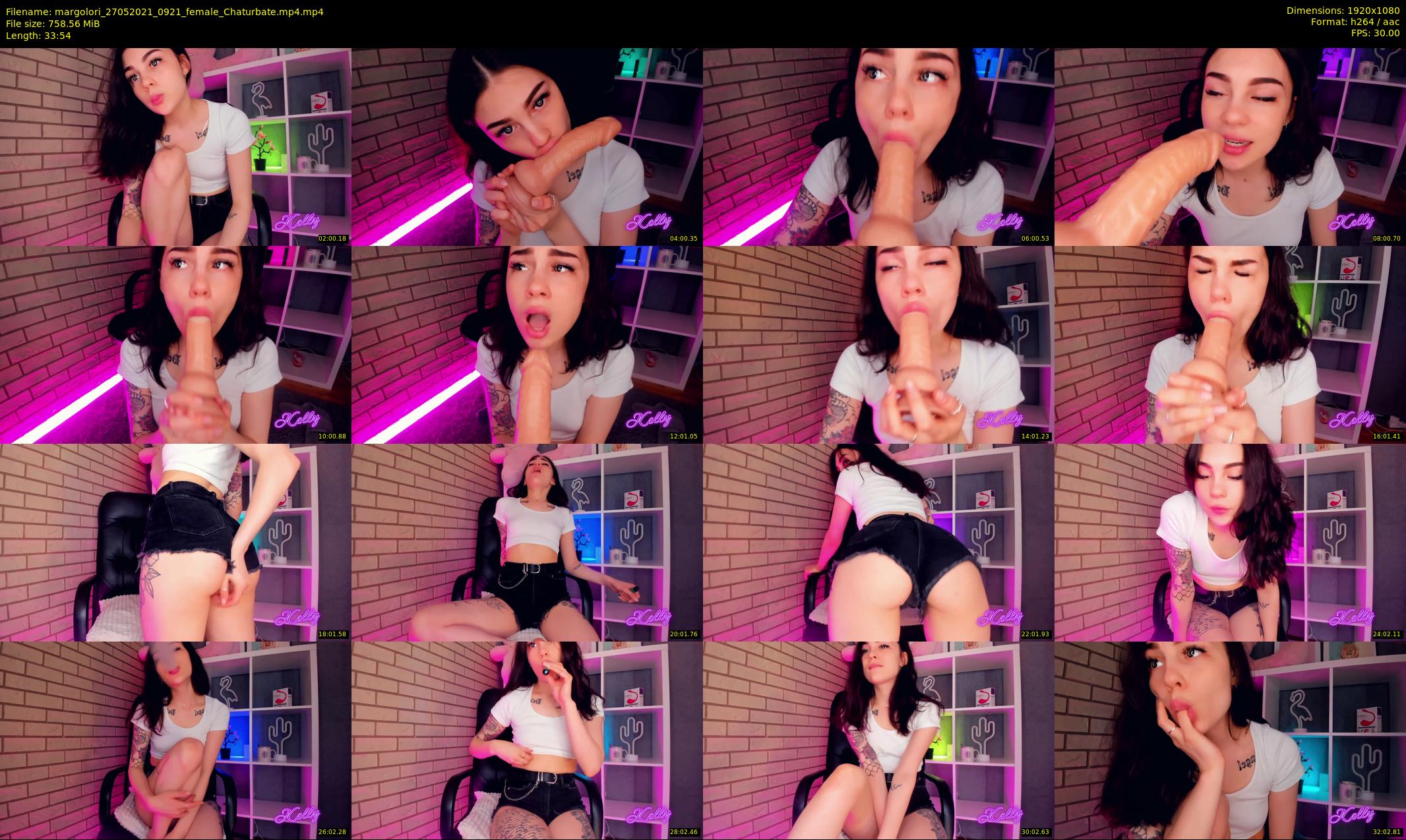 margolori — 34 minute Chaturbate couple cam show recording, 1080p, May 27, 2021