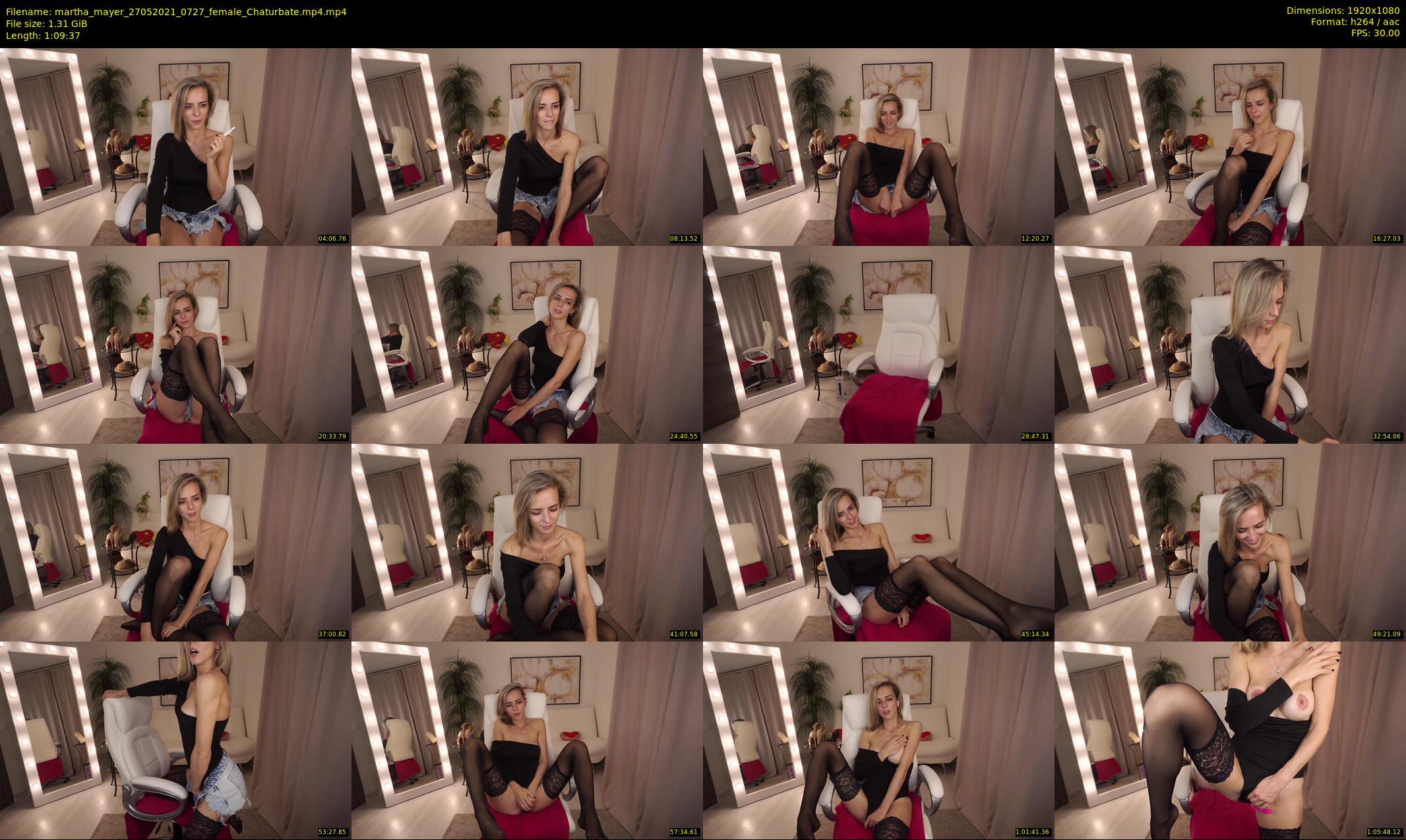 martha_mayer — 70 minute Chaturbate female cam show recording, 1080p, May 27, 2021