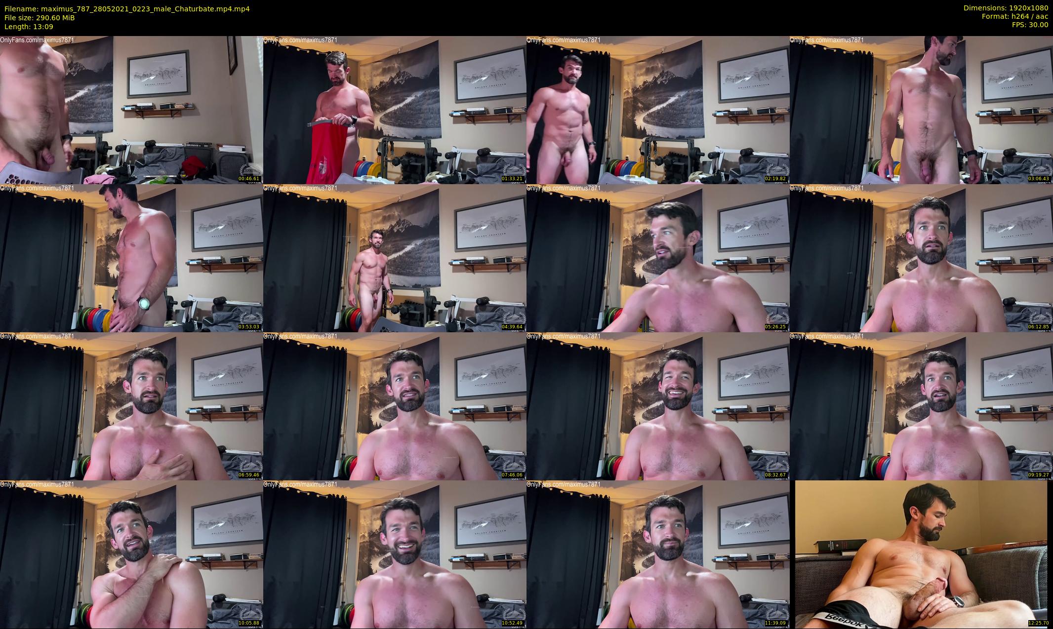 maximus_787 — 14 minute Chaturbate male cam show recording, 1080p, May 28, 2021