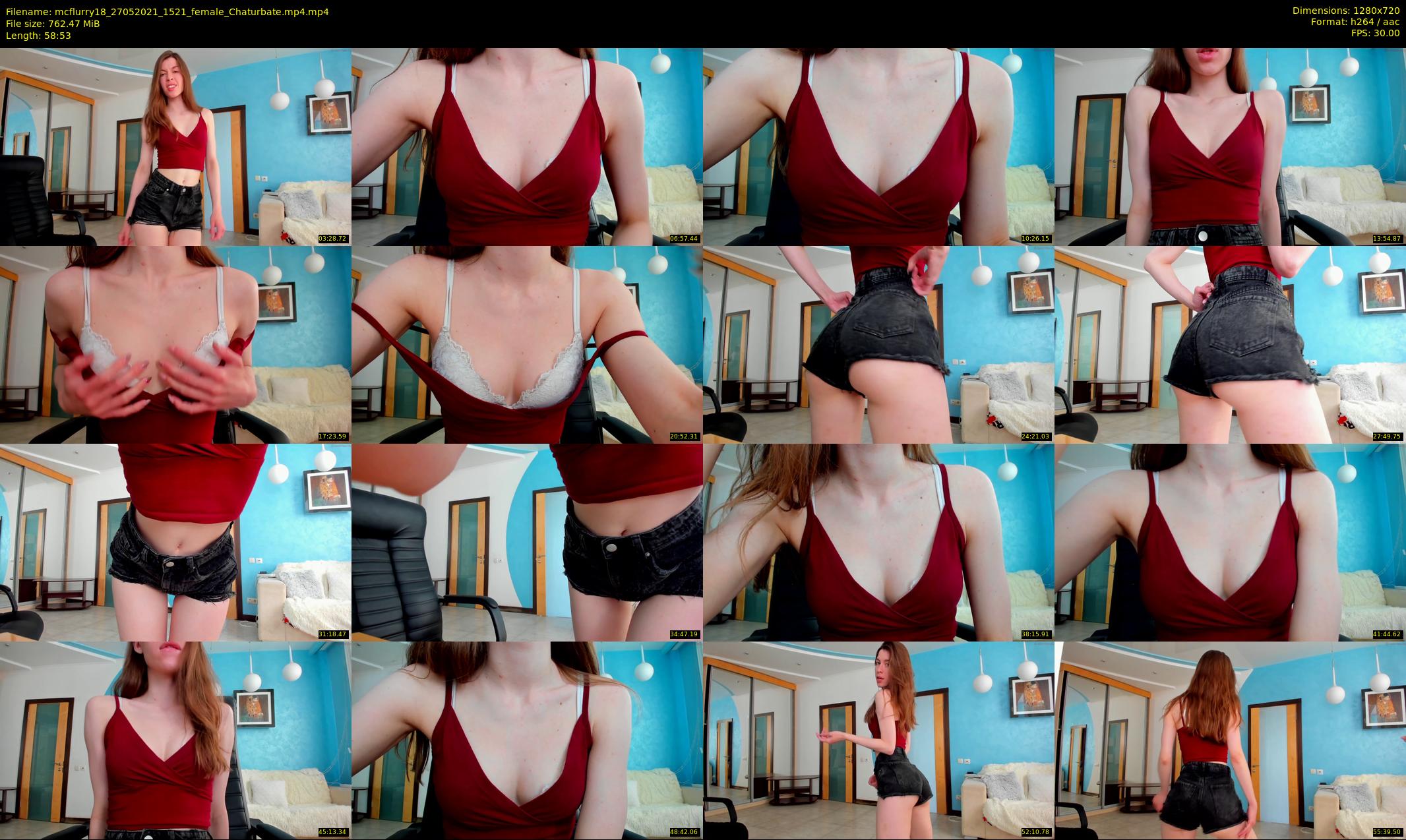 mcflurry18 — 59 minute Chaturbate female cam show recording, 720p, May 27, 2021