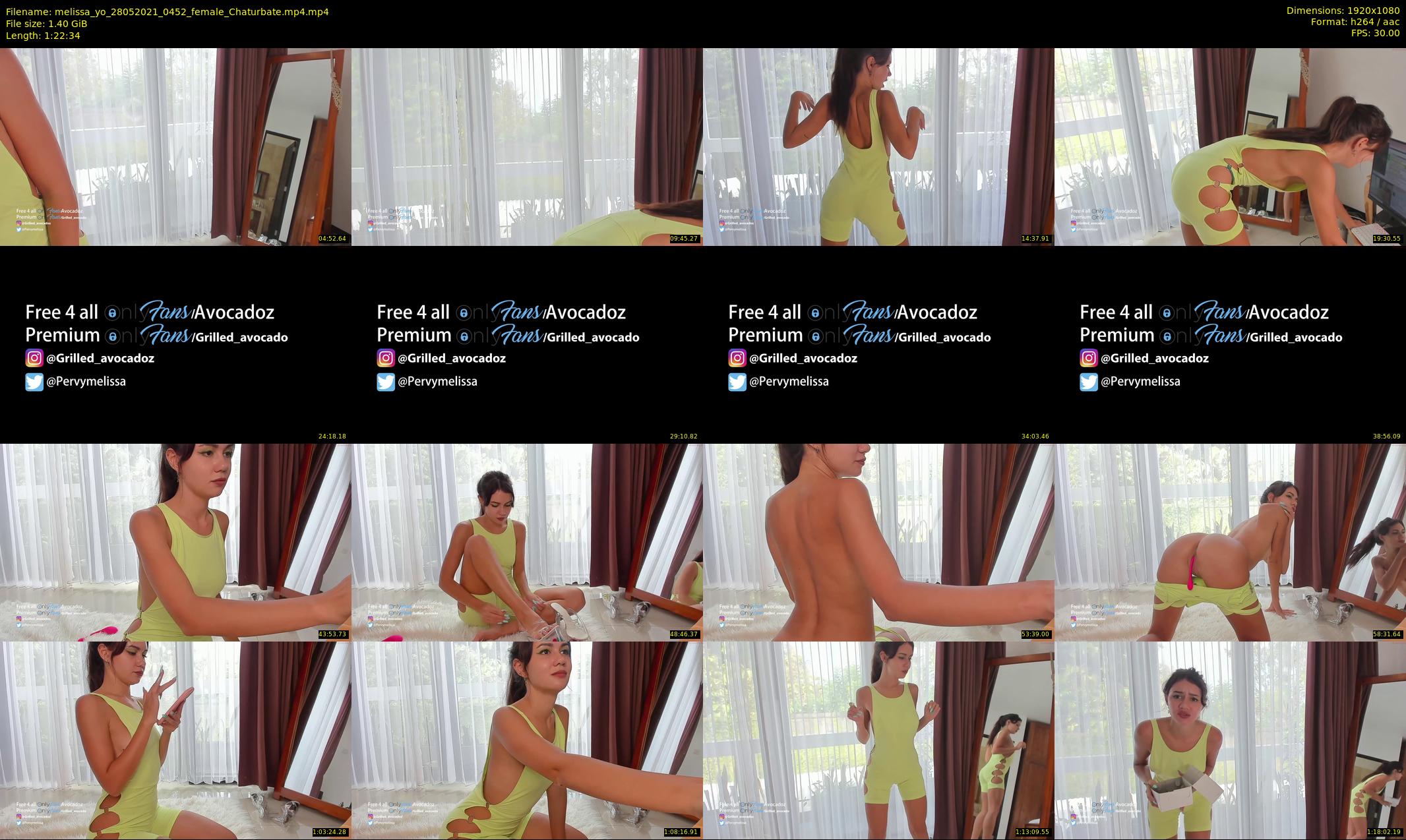 melissa_yo — 83 minute Chaturbate female cam show recording, 1080p, May 28, 2021