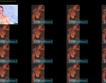 milabritton1 — 36 minute Chaturbate female cam show recording, 720p, May 27, 2021