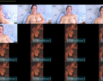 milabritton1 — 50 minute Chaturbate female cam show recording, 720p, May 27, 2021