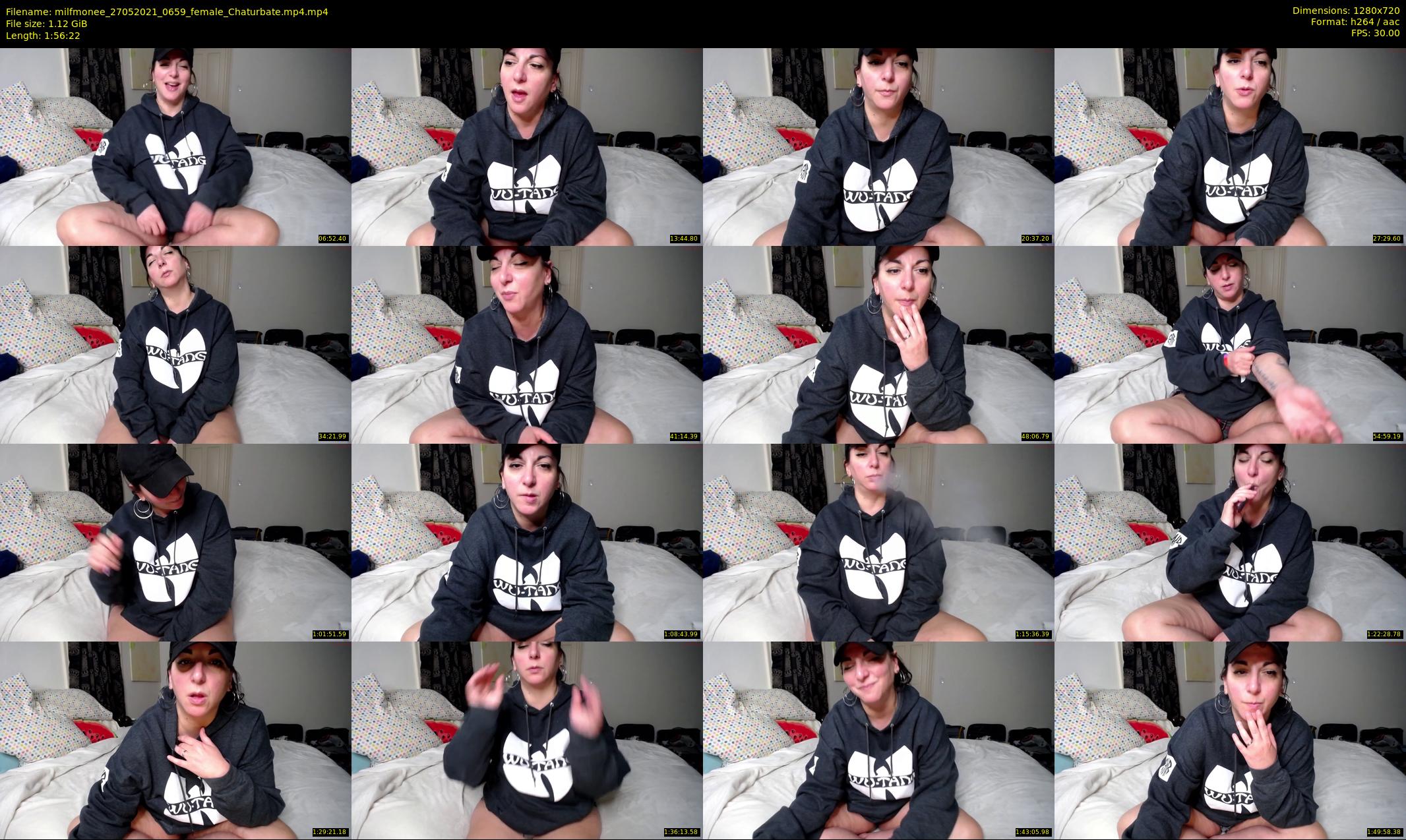 milfmonee — 117 minute Chaturbate female cam show recording, 720p, May 27, 2021