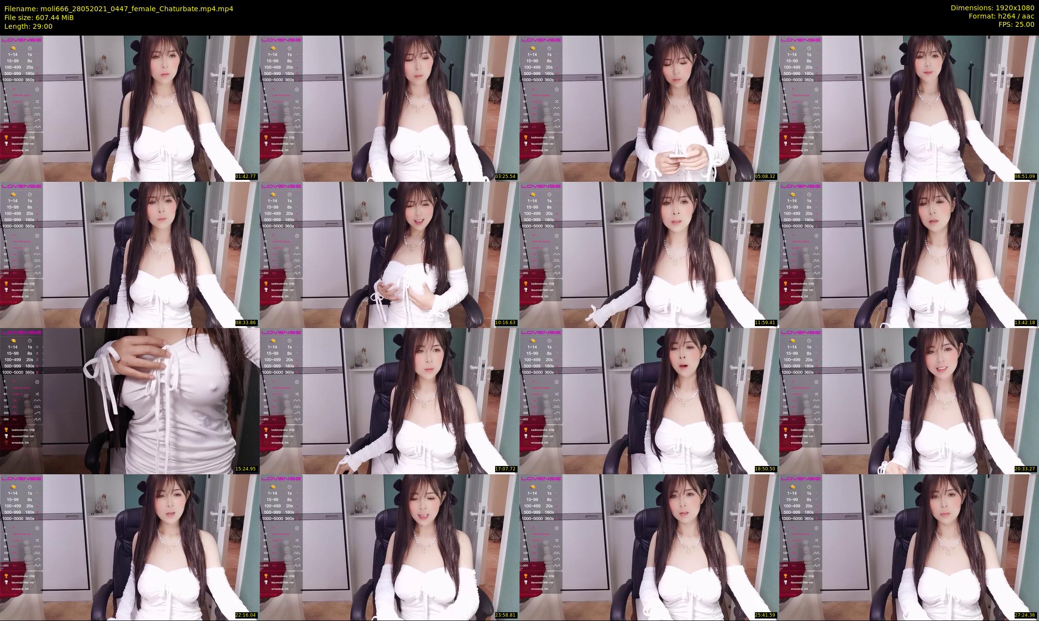 moli666 — 29 minute Chaturbate female cam show recording, 1080p, May 28, 2021