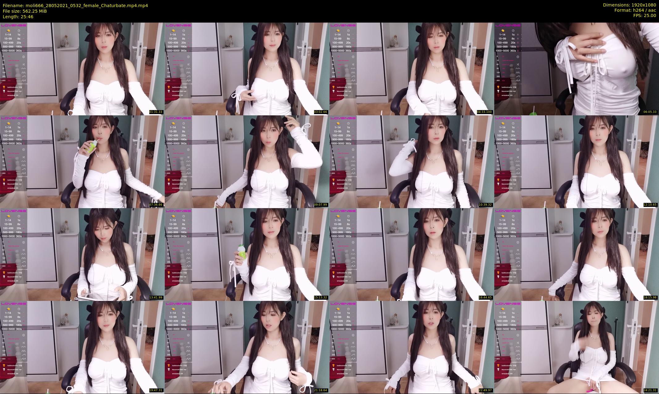moli666 — 26 minute Chaturbate female cam show recording, 1080p, May 28, 2021