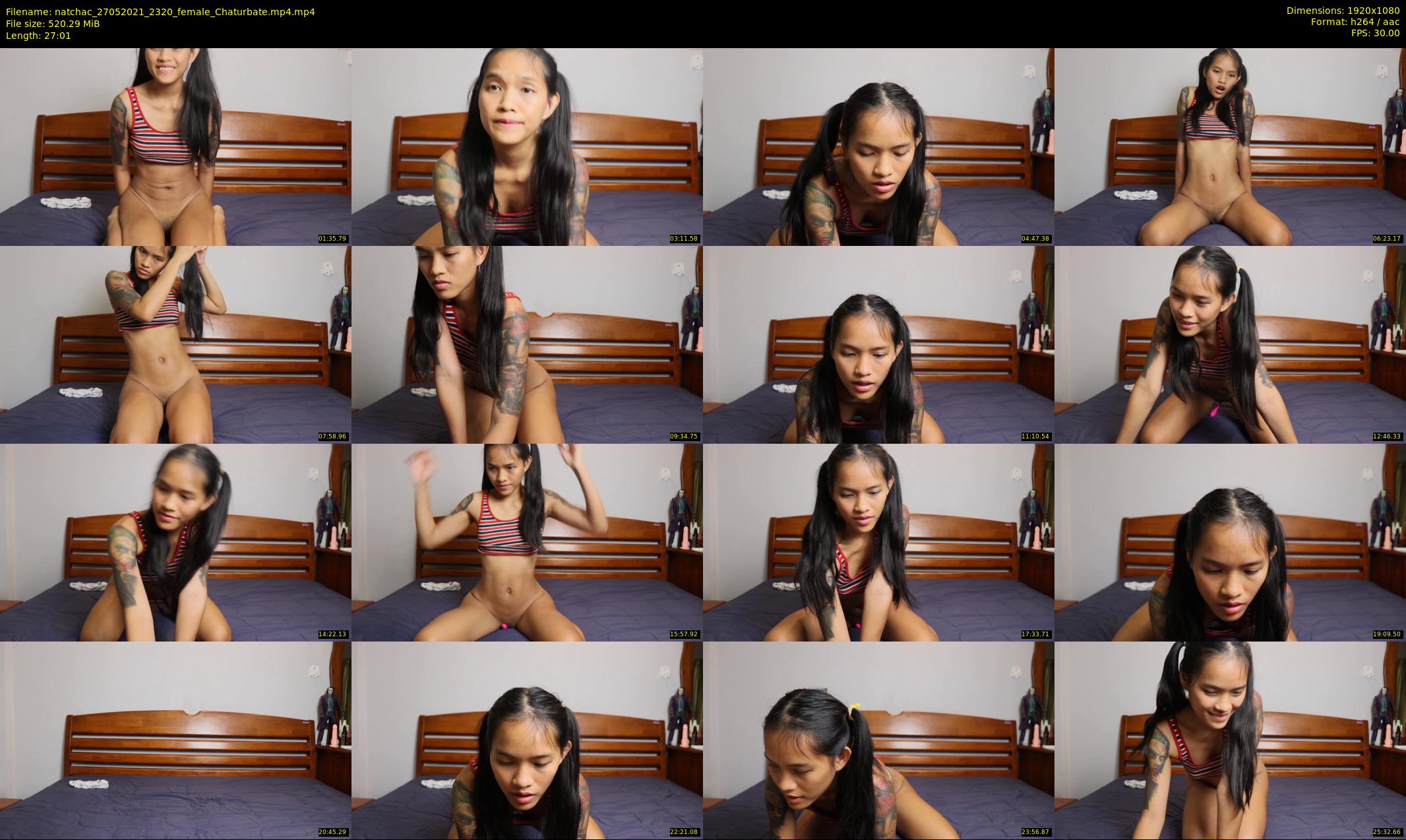 natchac — 28 minute Chaturbate female cam show recording, 1080p, May 27, 2021