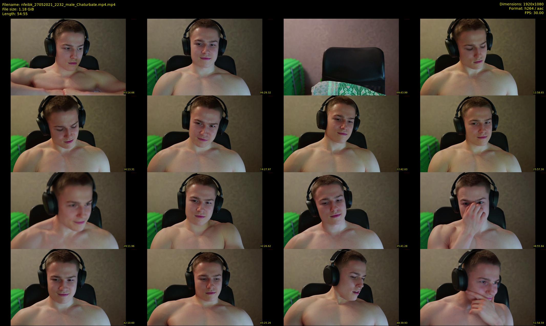 nfeibk — 55 minute Chaturbate male cam show recording, 1080p, May 27, 2021