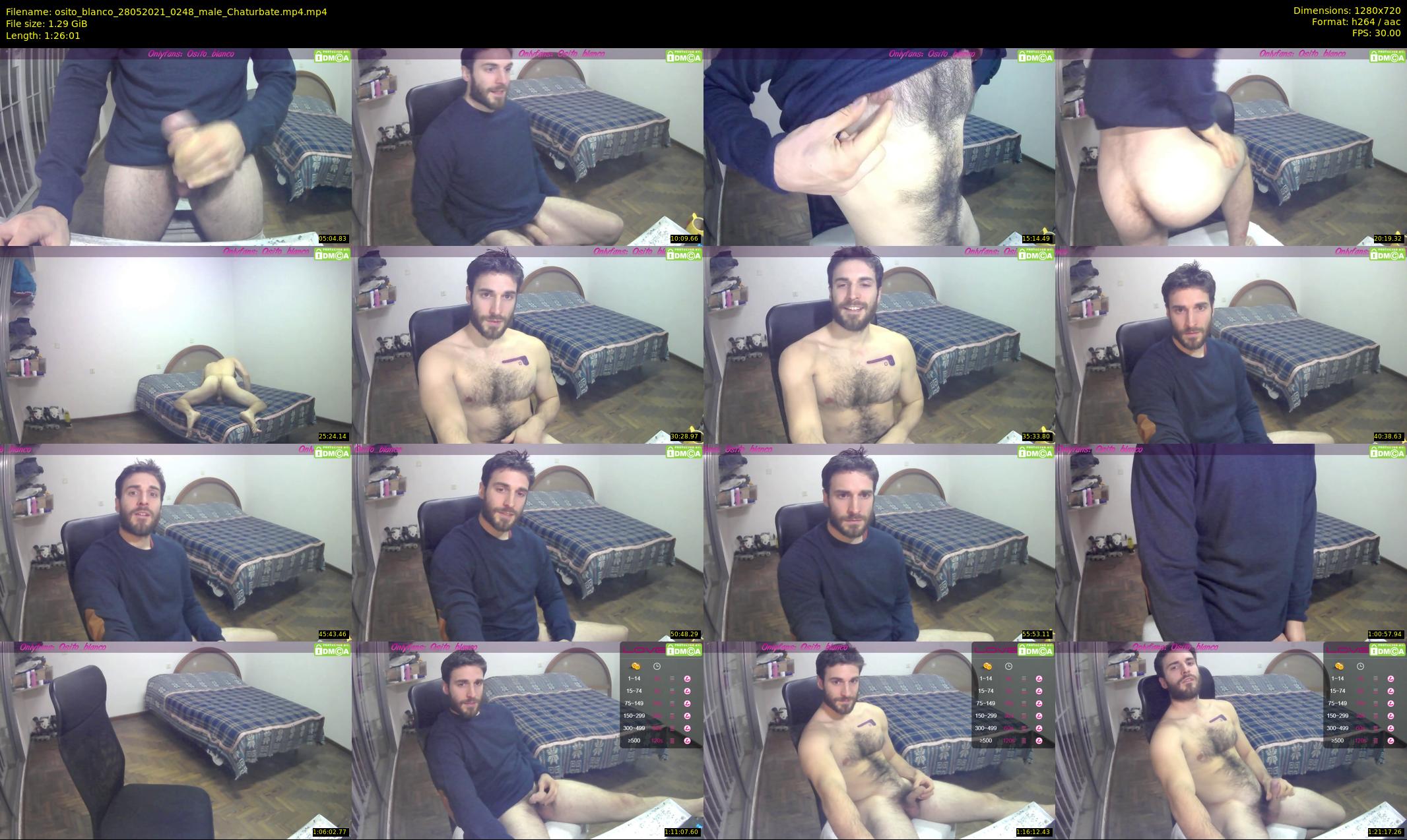 osito_blanco — 87 minute Chaturbate male cam show recording, 720p, May 28, 2021