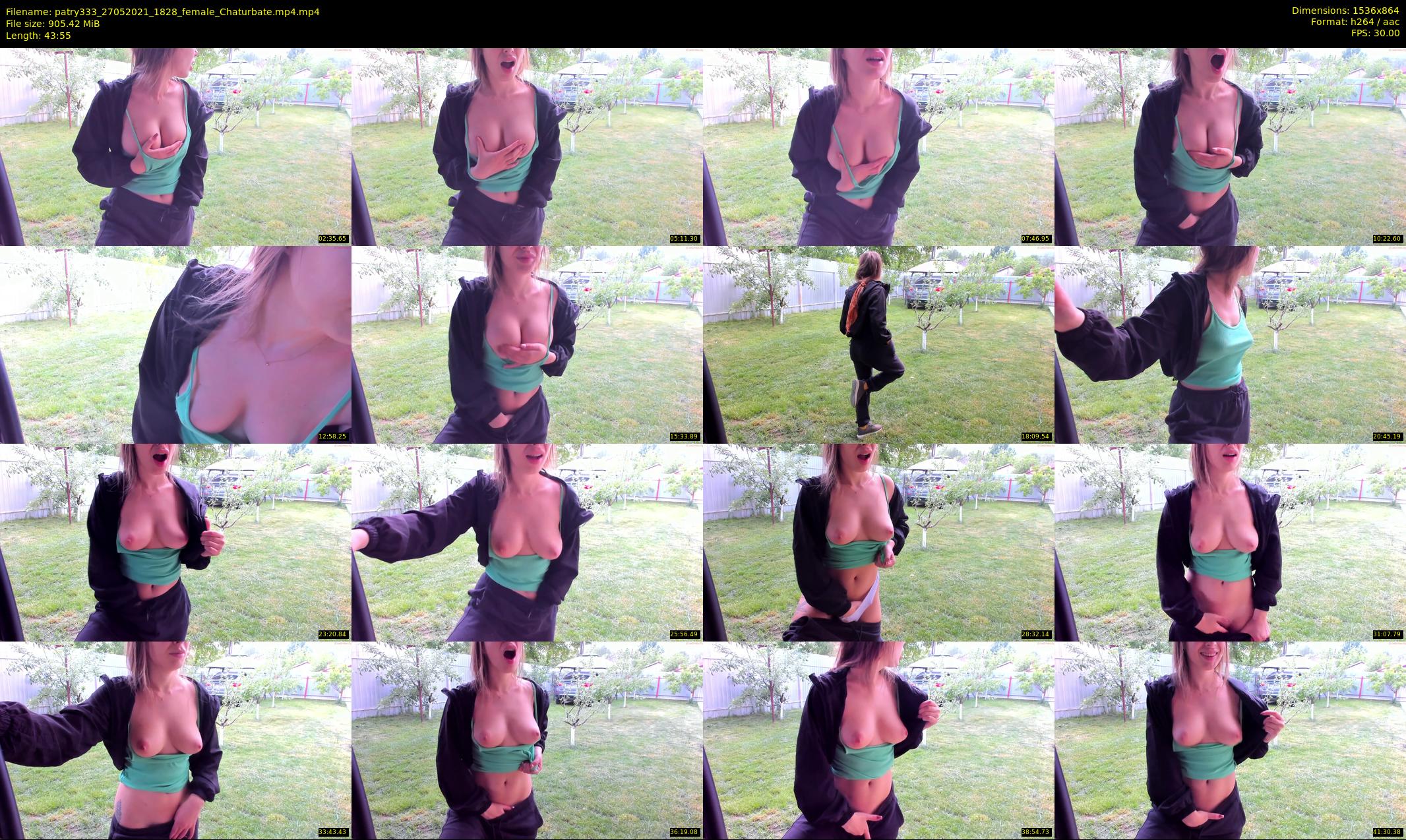 patry333 — 44 minute Chaturbate female cam show recording, 720p, May 27, 2021