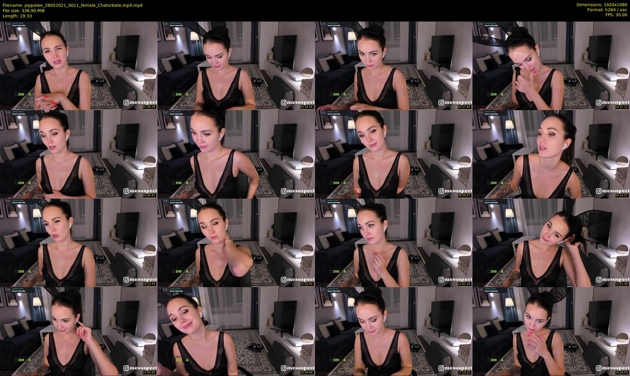 pippalee — 20 minute Chaturbate female cam show recording, 1080p, May 28, 2021